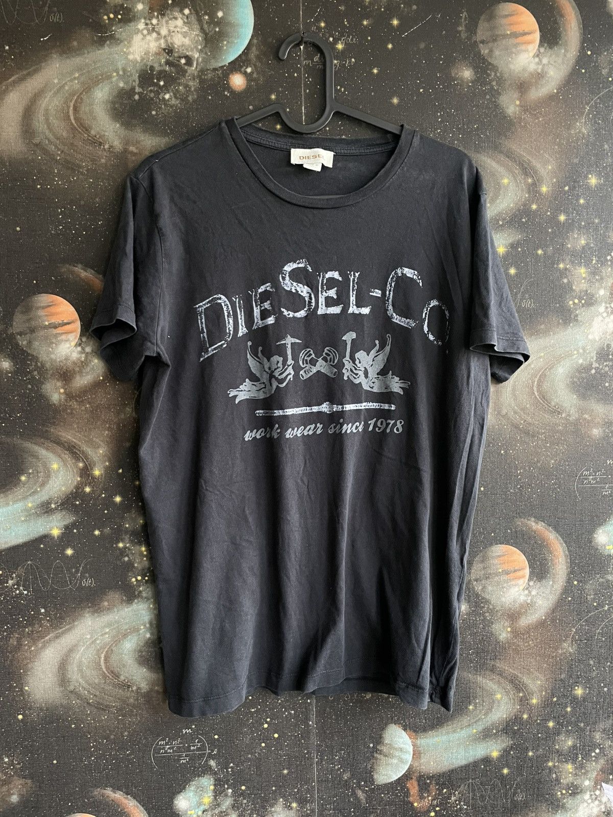 Diesel × Vintage Vintage Diesel T-Shirt Big Logo Y2K Japan Style Size US M / EU 48-50 / 2 - 1 Thumbnail