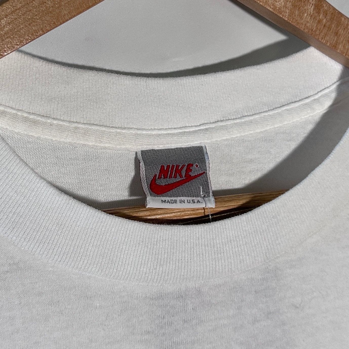 Nike Vintage Japan Airlines Honolulu Marathon White Tee Size US L / EU 52-54 / 3 - 3 Thumbnail