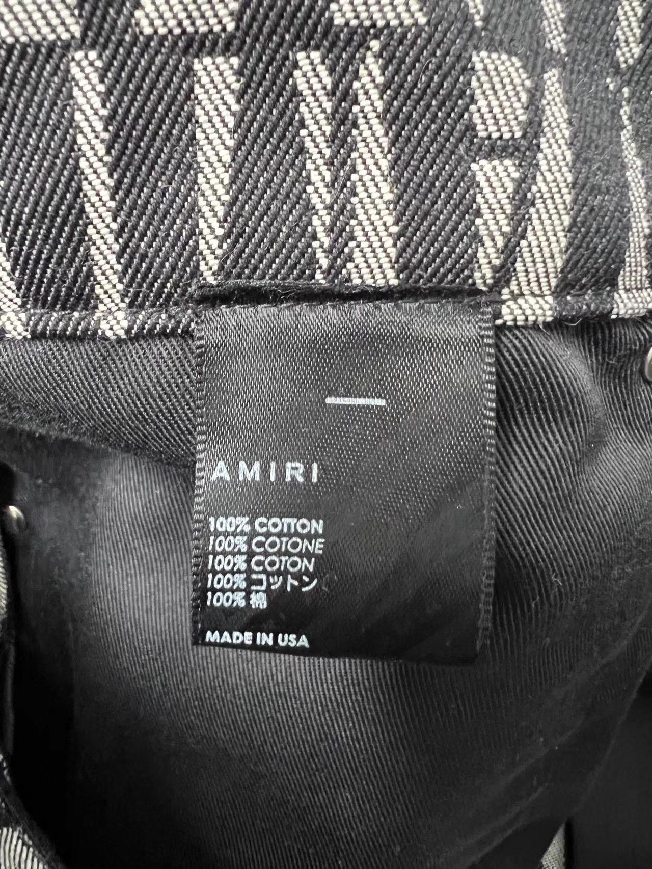 Amiri AMIRI Letter Logo Side Button Jeans K1 Size US 32 / EU 48 - 4 Thumbnail