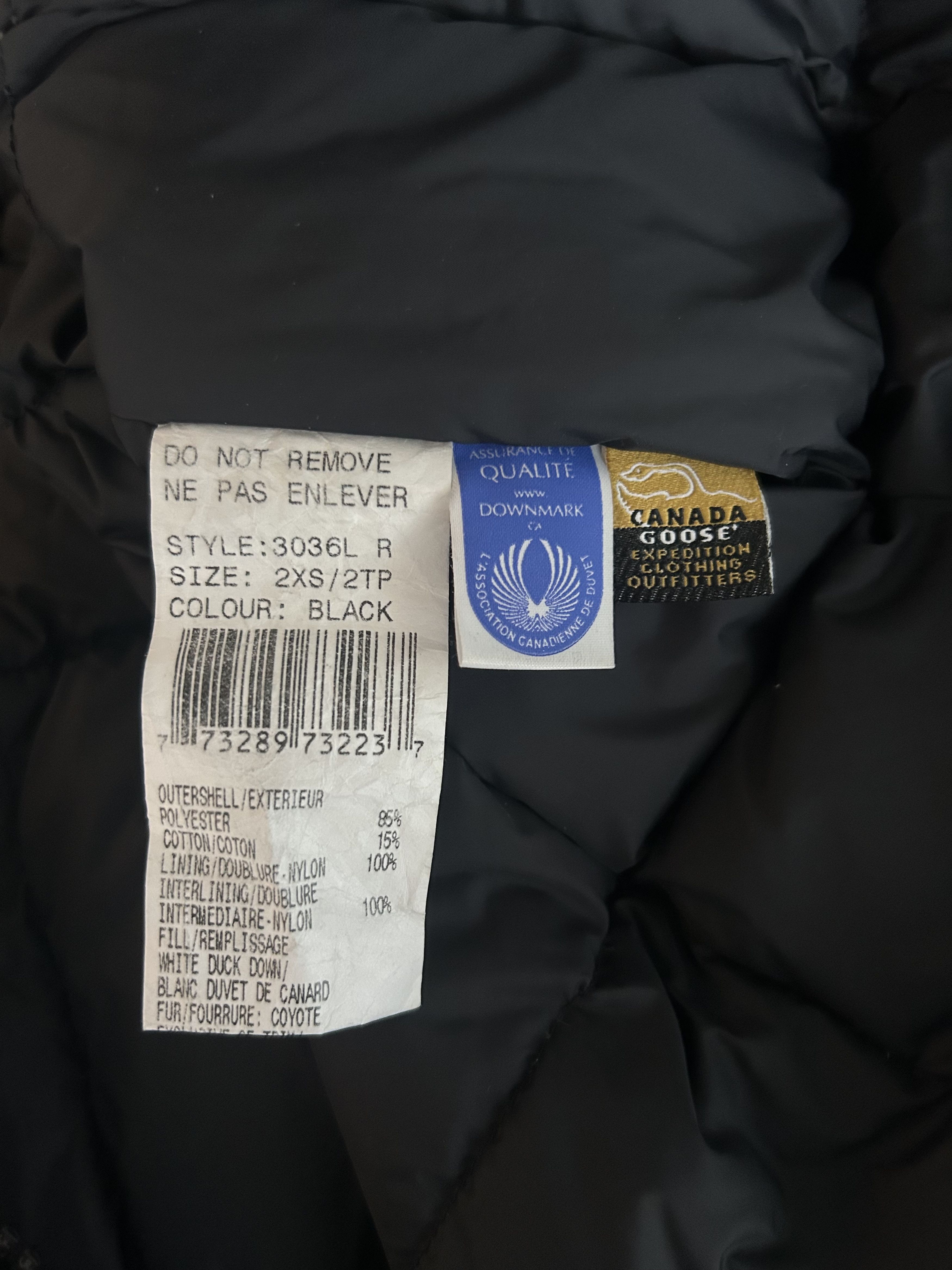 Canada Goose Canada Goose Black Whistler Women's Jacket Size XXS / US 00 / IT 34 - 4 Thumbnail