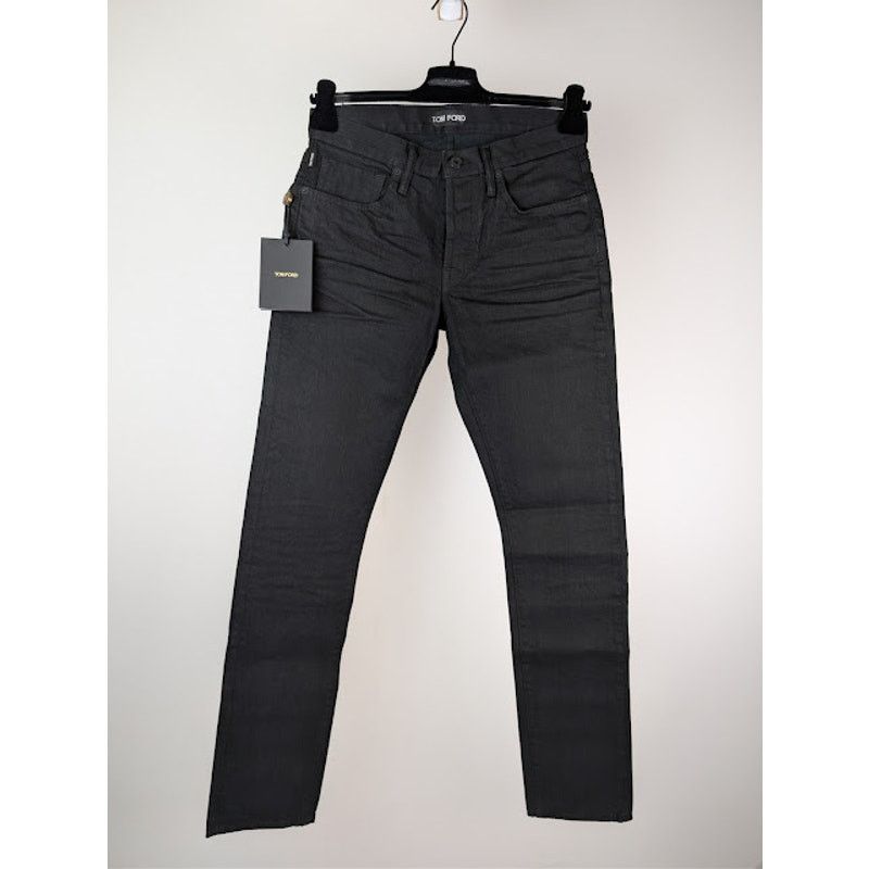 Tom Ford o1rshd1 Slim-Fit Denim Jeans in Black Size US 31 - 1 Thumbnail