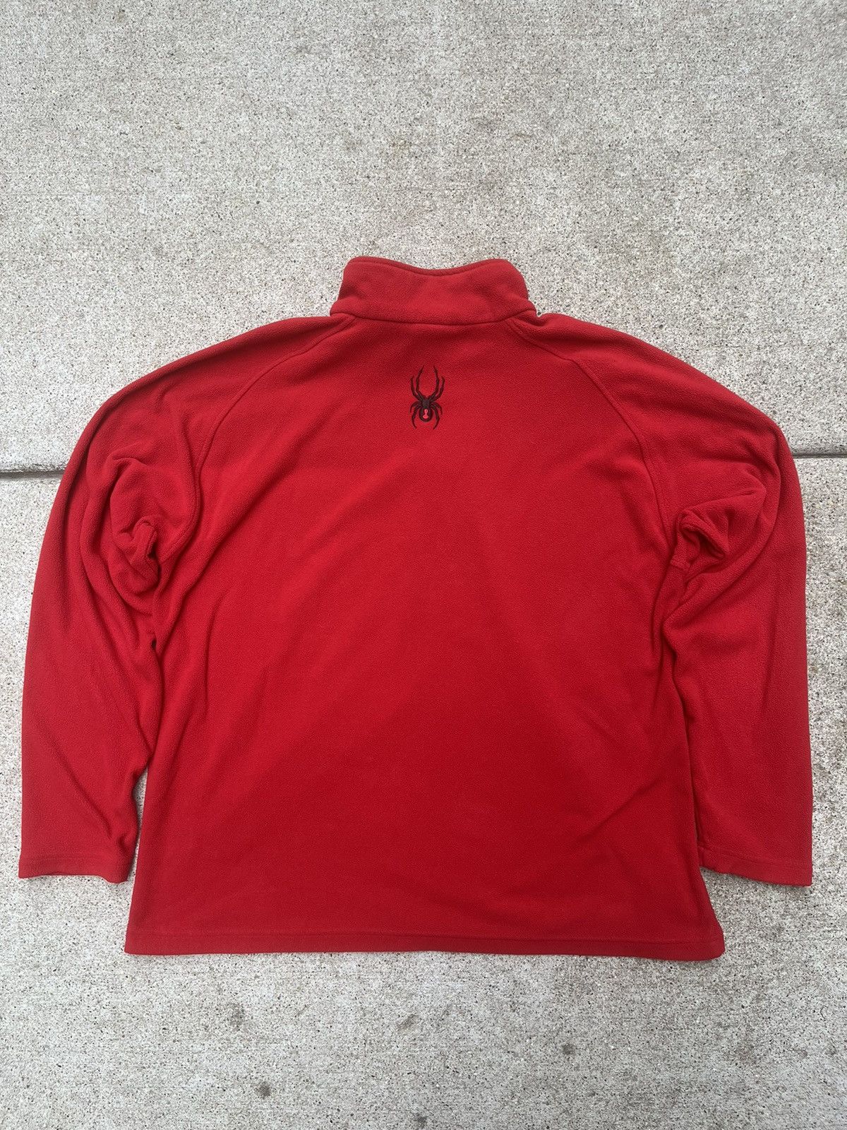 Spyder × Vintage Vintage Y2K Embroidered Spyder Quarterzip Fleece Size US XL / EU 56 / 4 - 6 Thumbnail