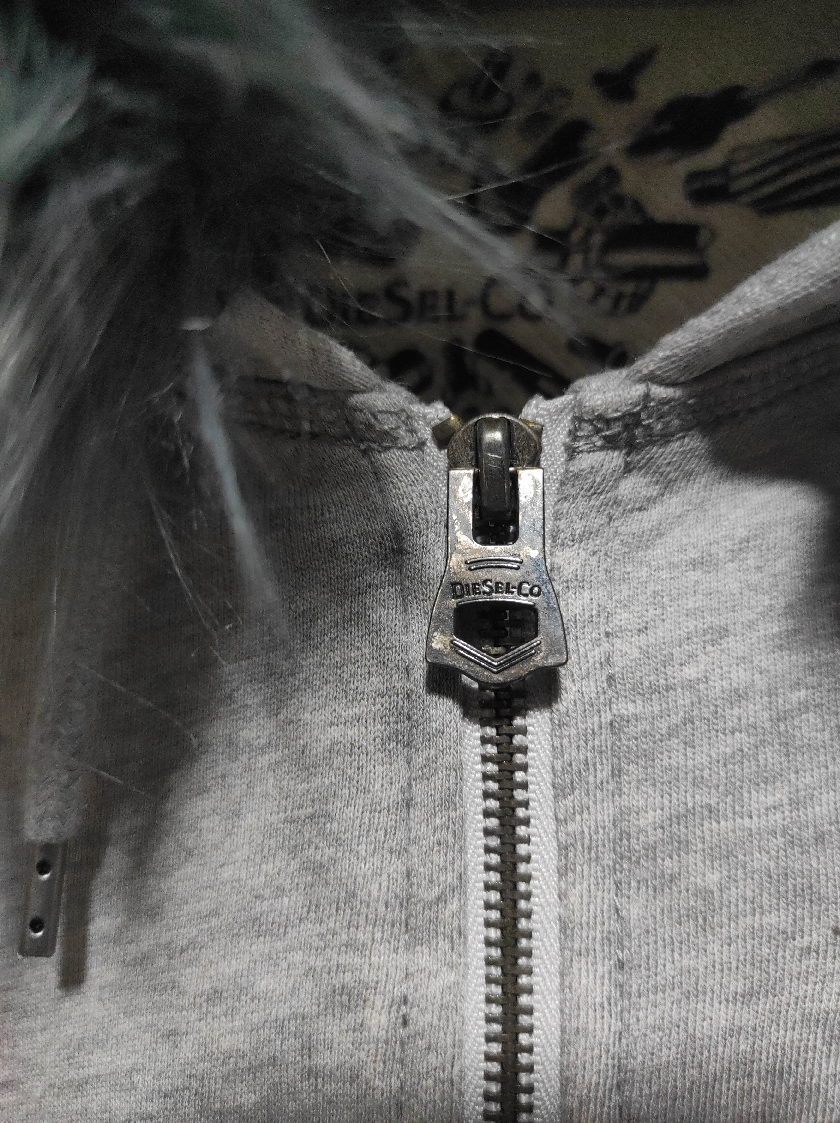 If Six Was Nine Diesel Zipper Fur Hoodie LGB IfSixWasNine style Size US L / EU 52-54 / 3 - 6 Thumbnail