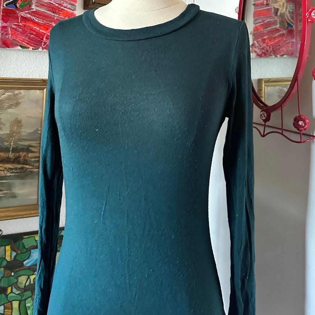 Other poetry dark green long sleeve bodycon dress Size M / US 6-8 / IT 42-44 - 2 Thumbnail