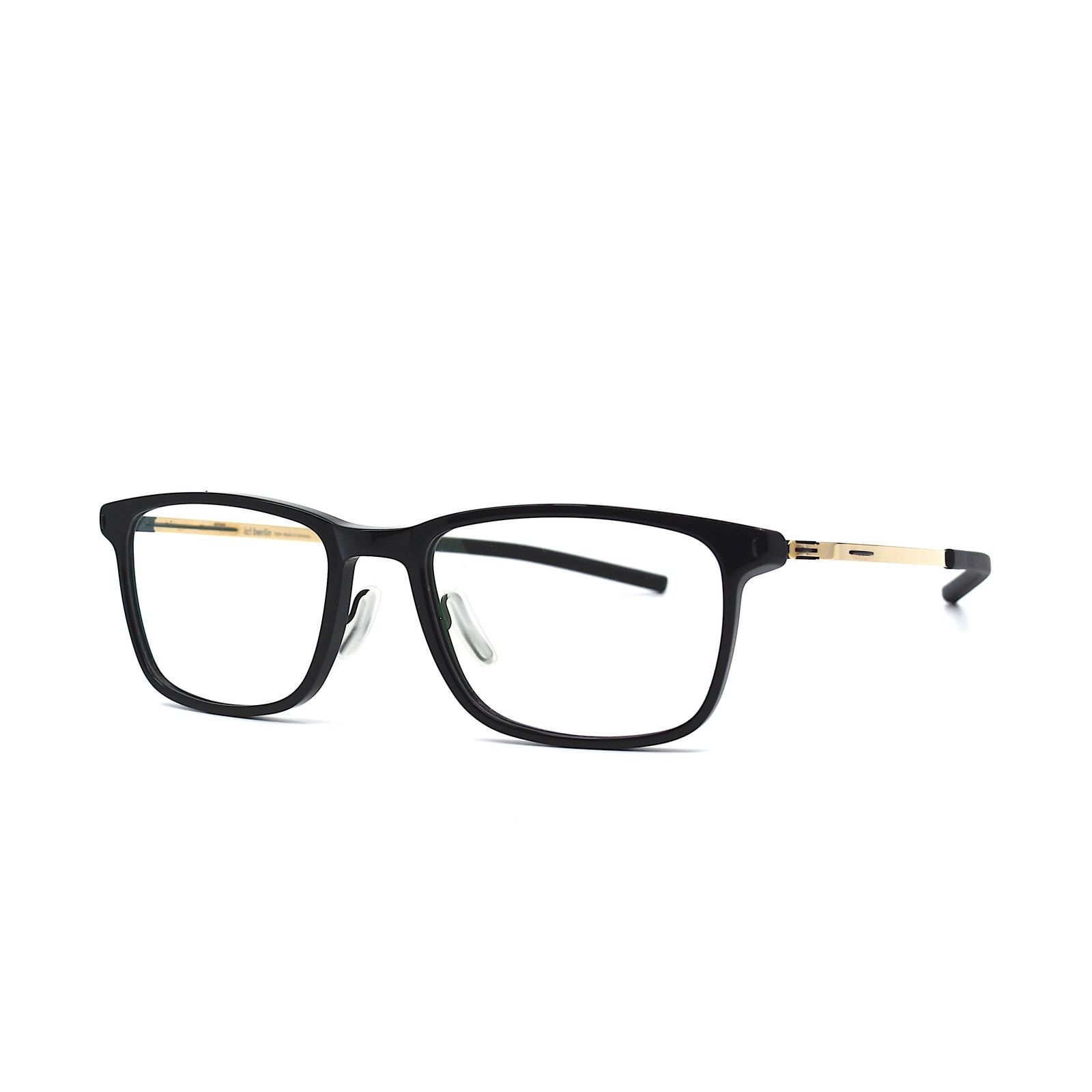 Ic! Berlin NEW IC! BERLIN AKITO BLACK GOLD AUTHENTIC EYEGLASSES FRAME Size ONE SIZE - 4 Thumbnail