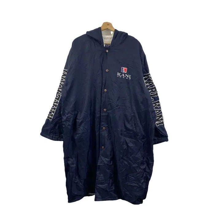 Karl Kani Vtg 90’ KARL KANI JEANS Hip Hop Rap Trench Coat Parka Size US XL / EU 56 / 4 - 2 Thumbnail