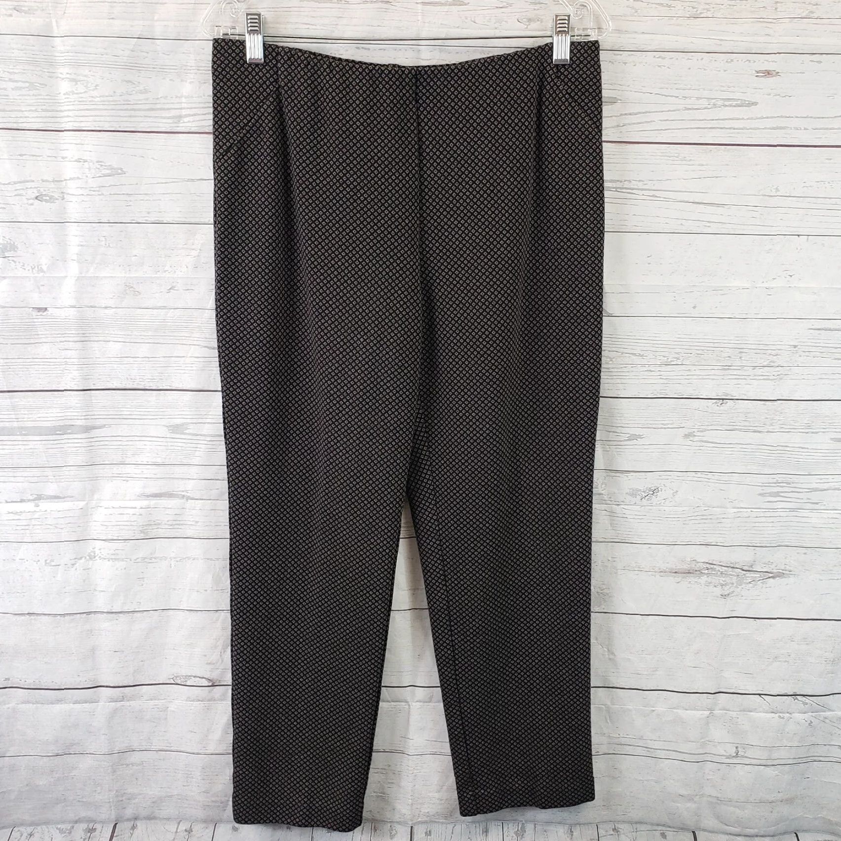 J. Jill **J. Jill Women's Petite Black Ponte Slim Leg Pants Medium** User: J. Jill Women's Petite Black Ponte Slim Leg Pants Medium Size 32" / US 10 / IT 46 - 2 Thumbnail