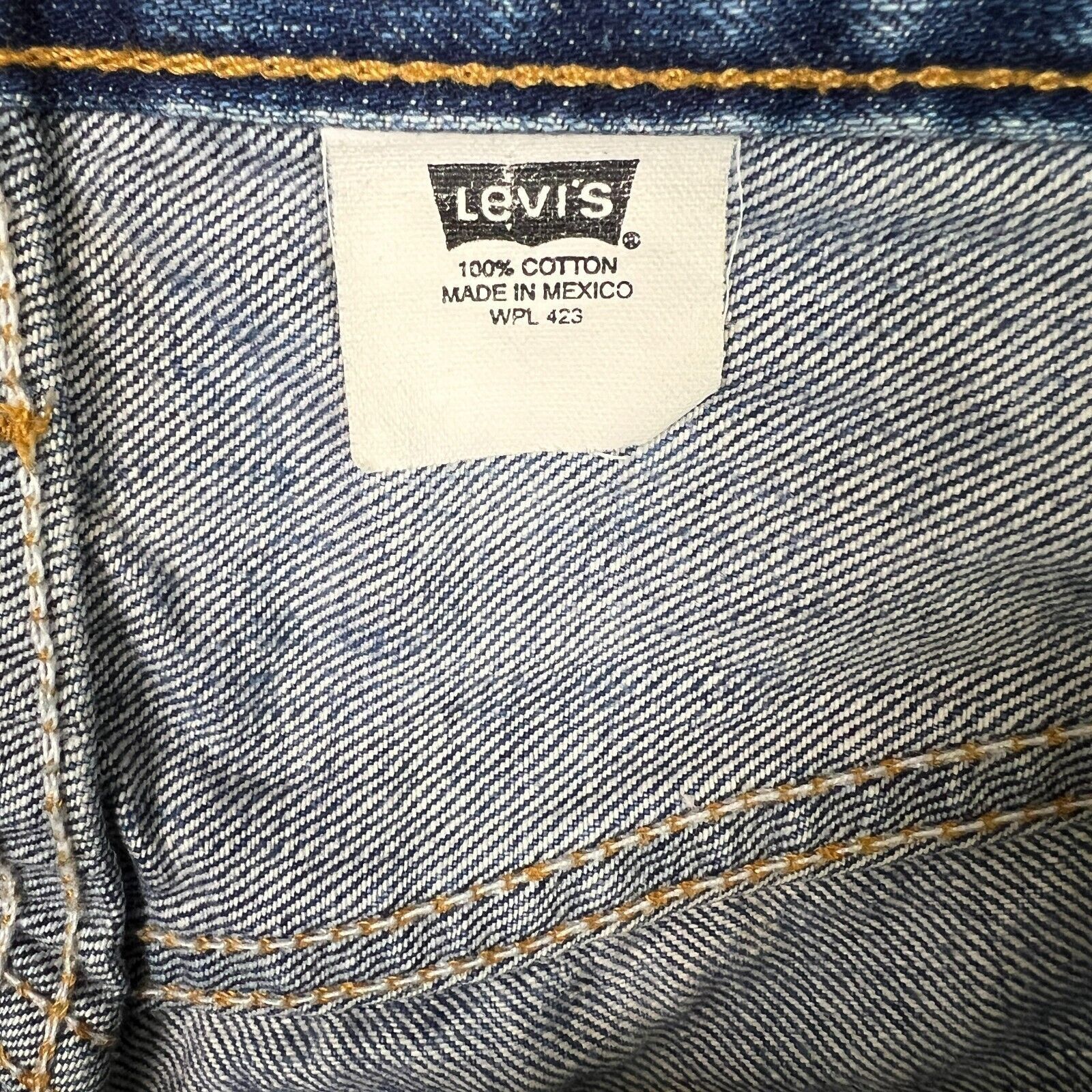 Levi's × Vintage Vintage Levi's 501 Jeans 32x31 Original Straight 90s Denim Size US 32 / EU 48 - 12 Thumbnail