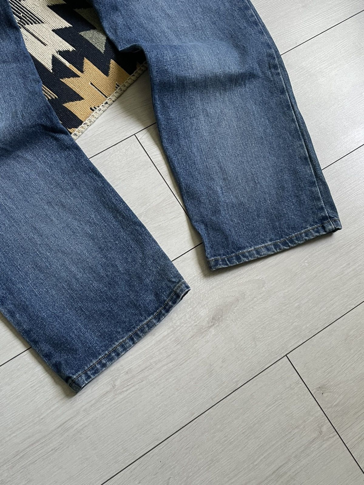 Polo Ralph Lauren × Vintage Vintage Polo Ralph Lauren Denim Y2K Baggy Jeans Size US 31 - 5 Thumbnail