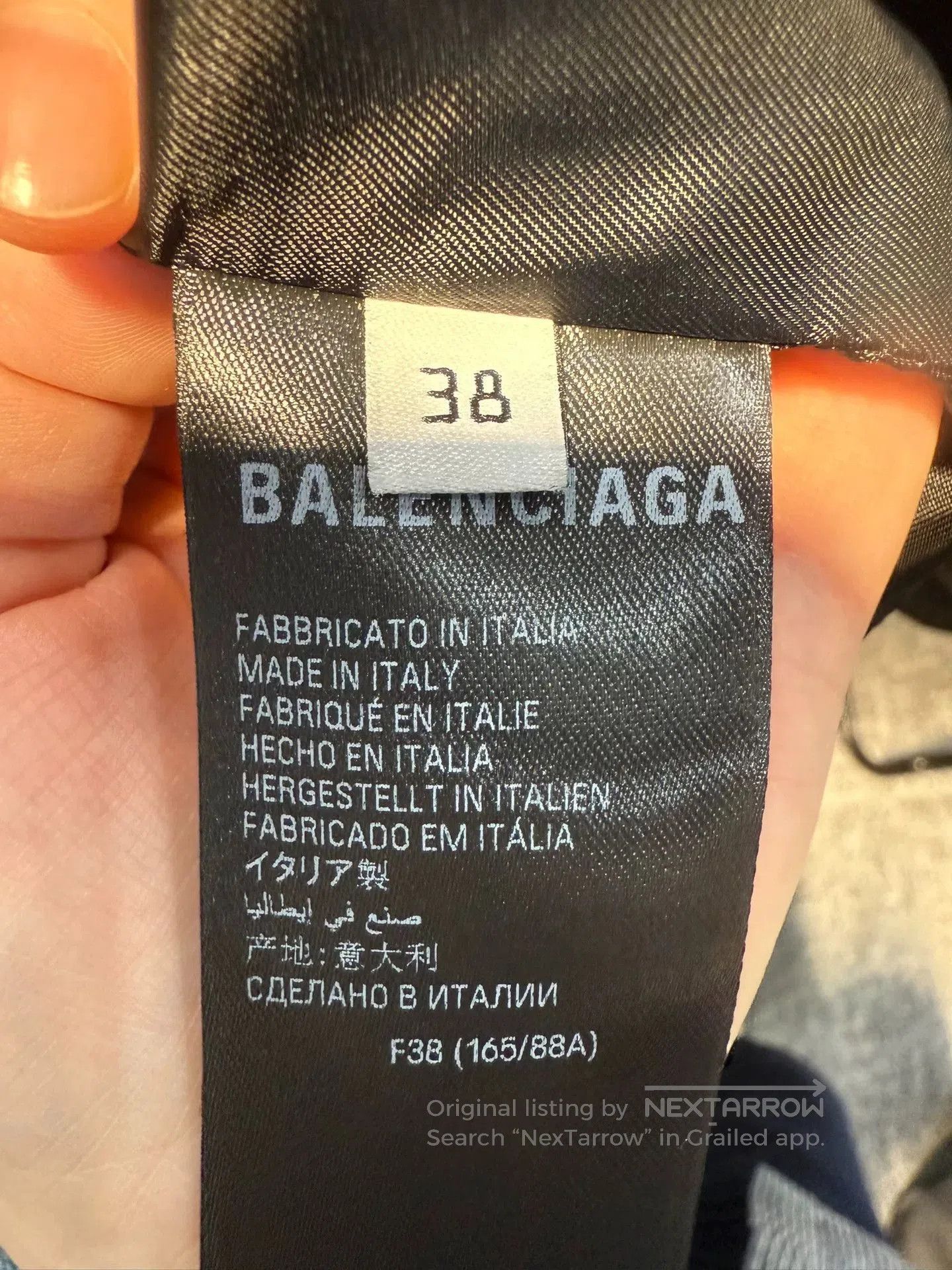 Balenciaga Balenciaga Black Leather Blazer Jacket 38. Size S / US 4 / IT 40 - 4 Thumbnail