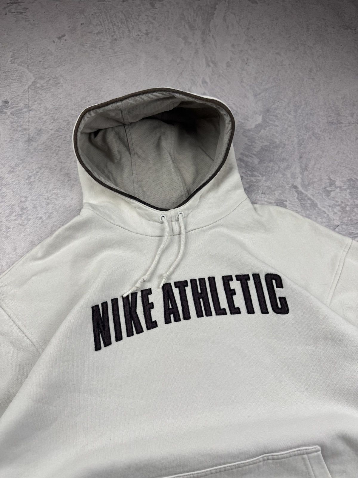 Nike × Vintage NIKE VINTAGE CENTER LOGO OVERSIZE BOXY HOODIE Size US L / EU 52-54 / 3 - 4 Thumbnail