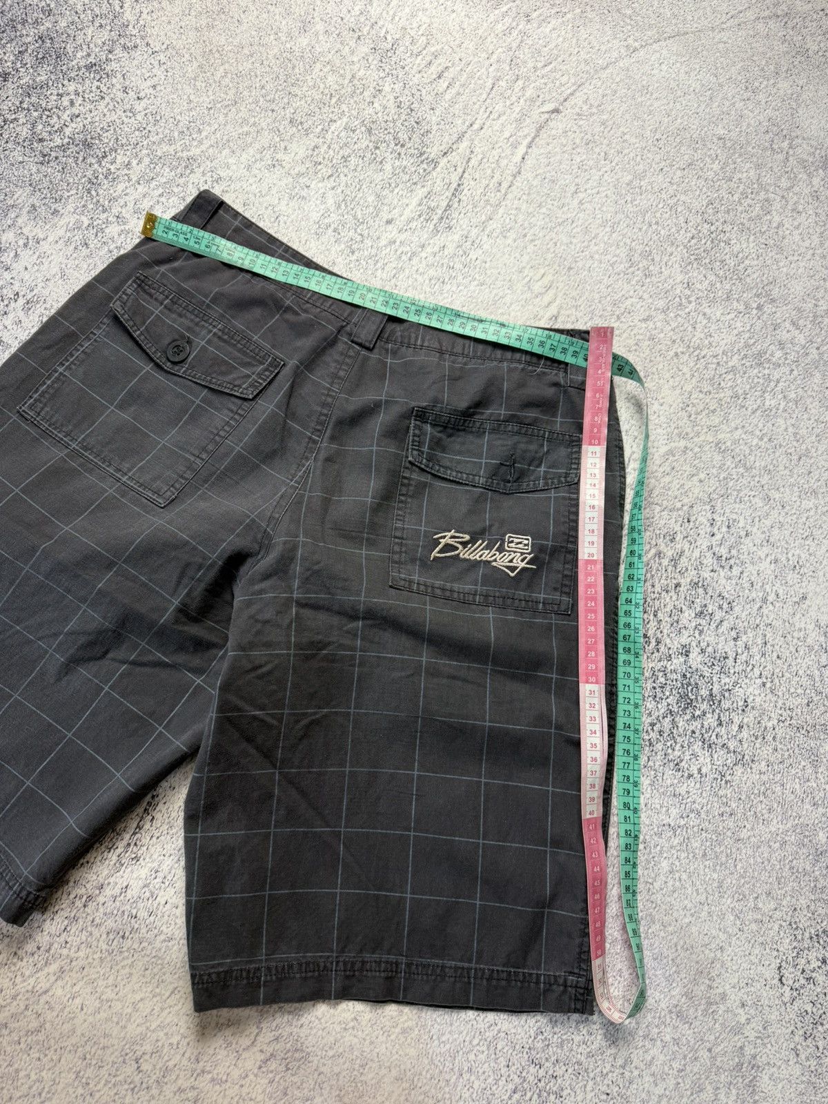 Billabong Vintage Billabong Striped Shorts Streetwear Style Size 34 Size US 34 / EU 50 - 21 Thumbnail