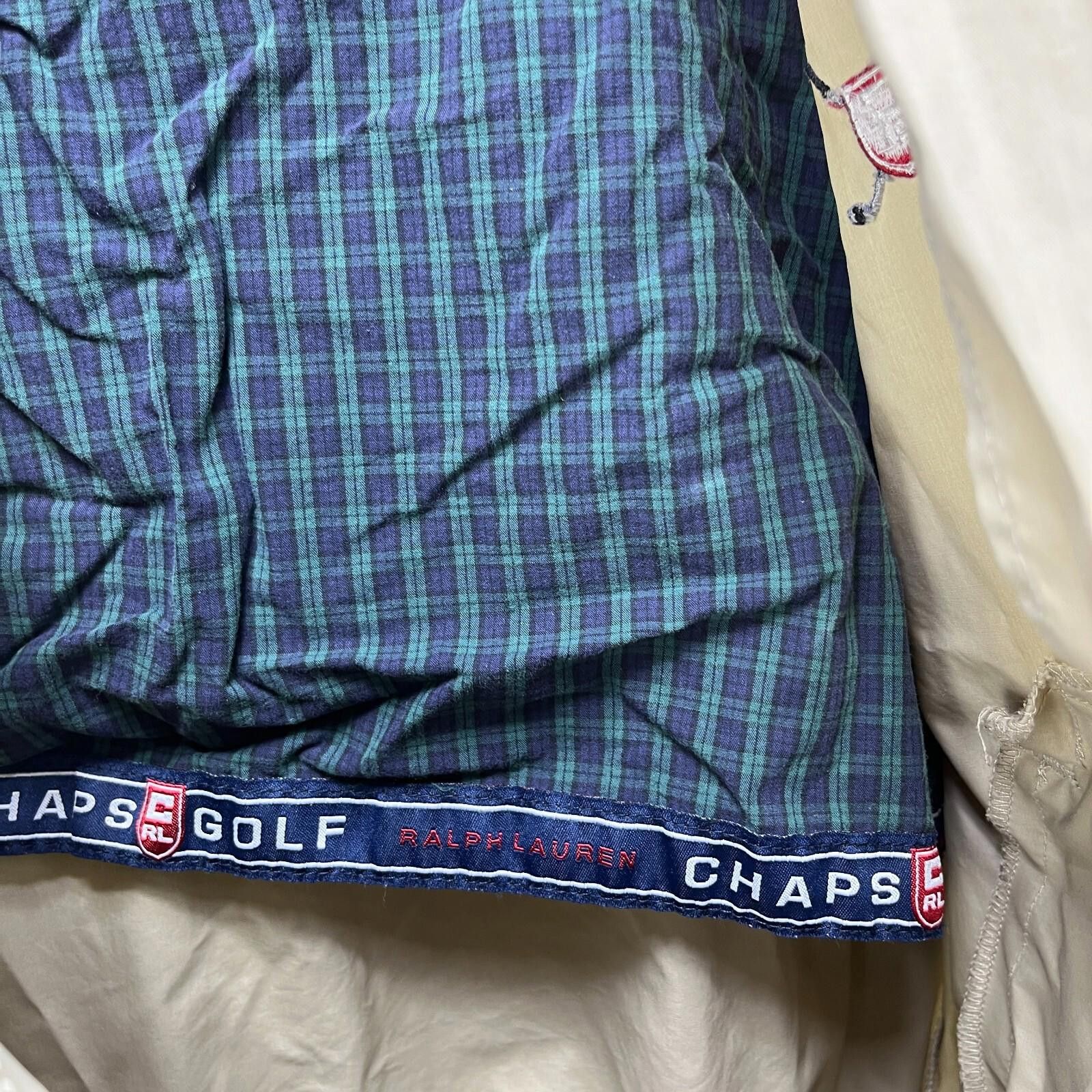 Polo Ralph Lauren Vintage Chaps Ralph Lauren Golf Windbreaker Jacket Large Size US L / EU 52-54 / 3 - 11 Thumbnail