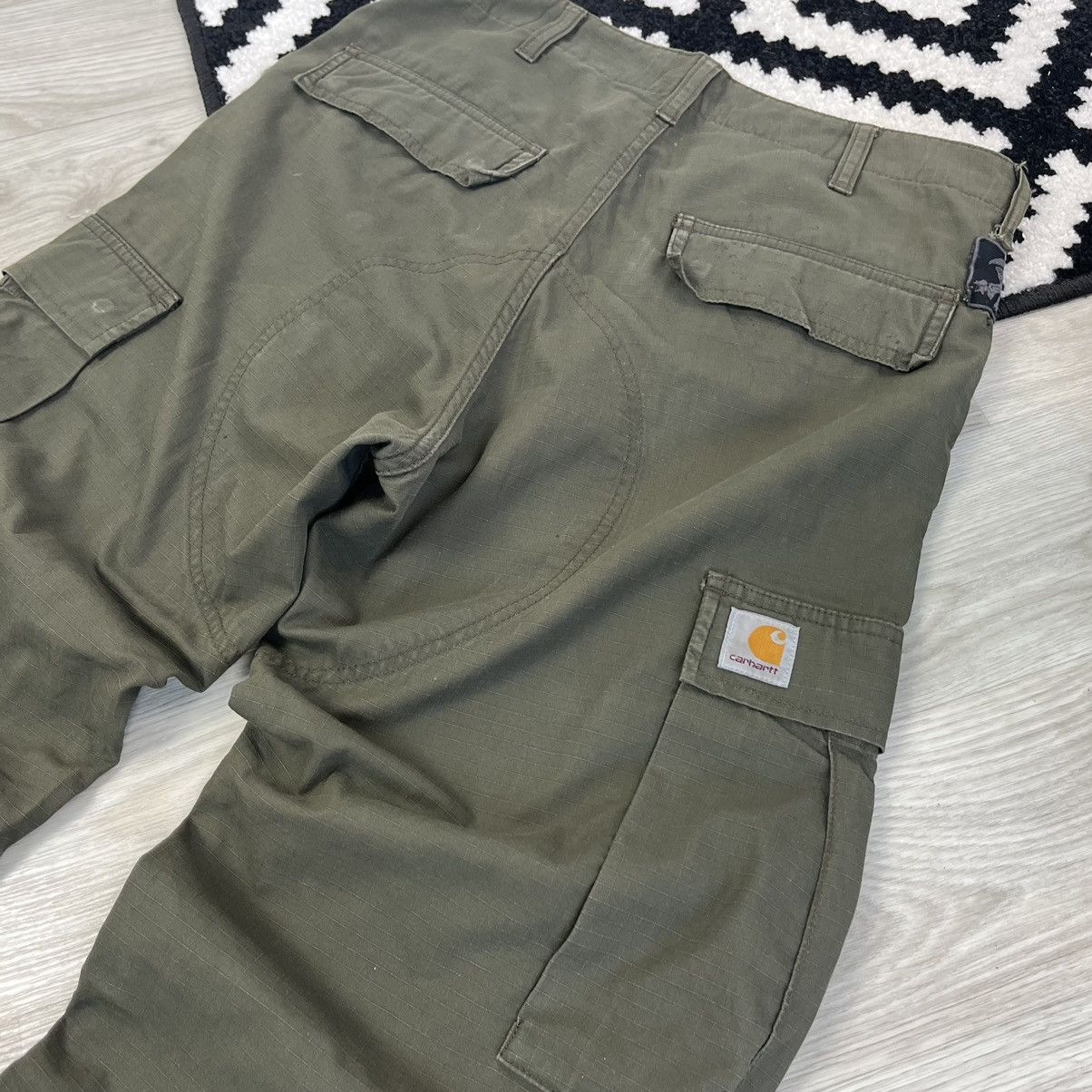 Carhartt VINTAGE CARHARTT REGULAR CARGO KHAKI PANTS 29x30 Size US 29 - 3 Thumbnail