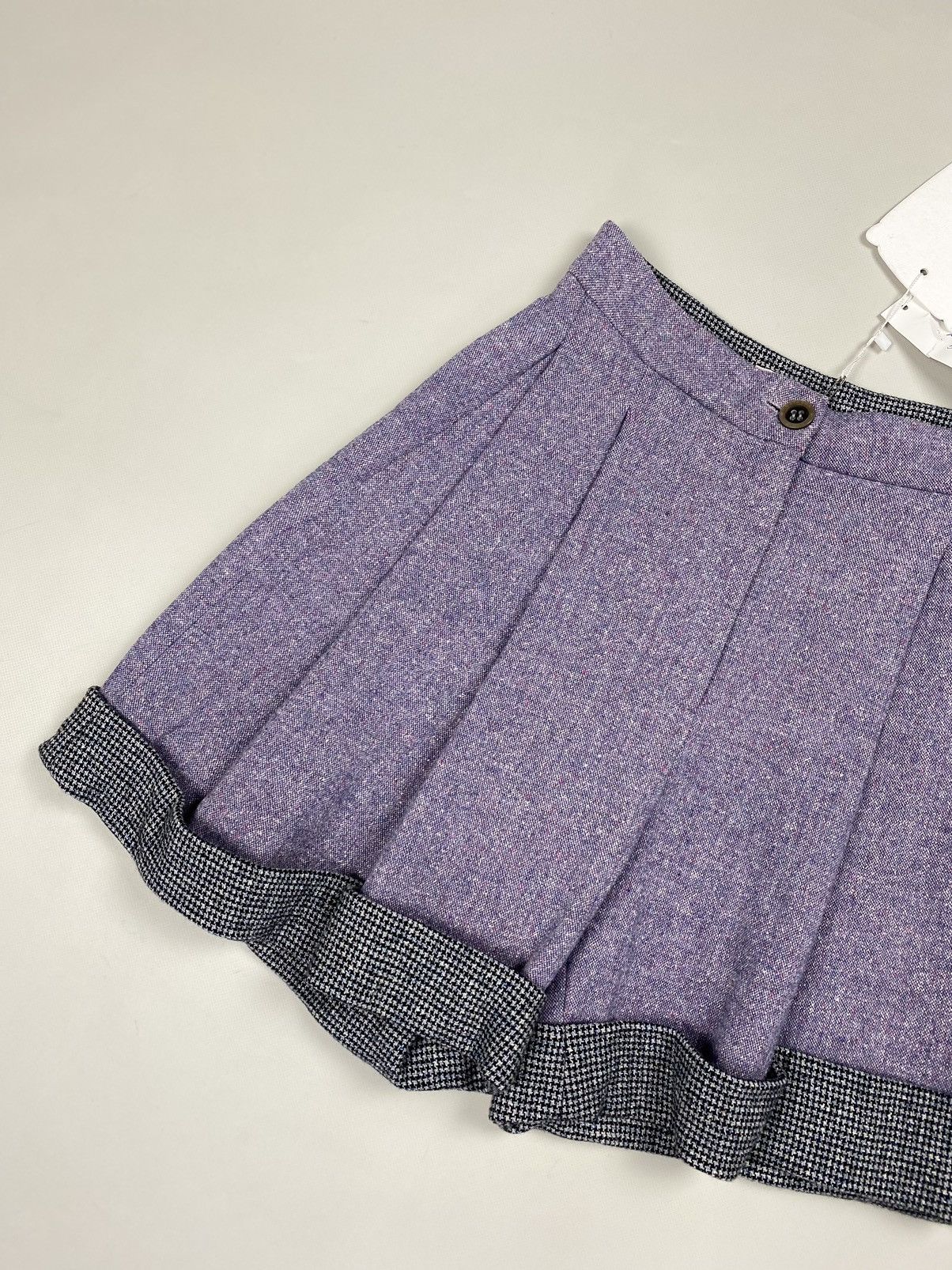 Designer × Natasha Zinko BNWT! Natasha Zinko ladies wool blend high rise shorts Size 25" / US 0 / IT 36 - 6 Thumbnail