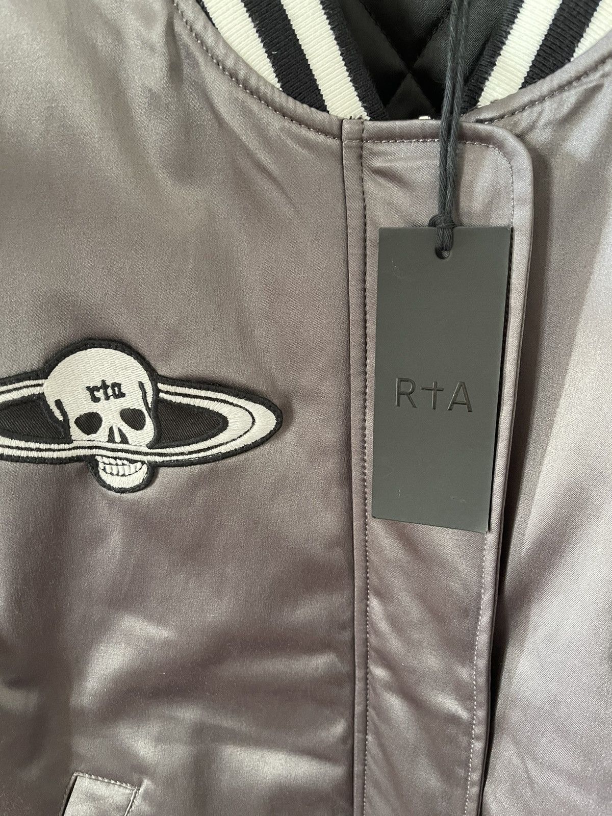 Rta RTA Satin Bomber Size M / US 6-8 / IT 42-44 - 4 Thumbnail