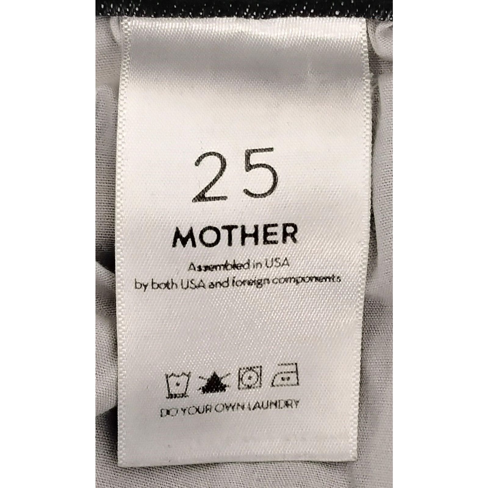 MOTHER Mother Denim Jeans Women's 25 Black The Desperado Ankle Size 25" / US 0 / IT 36 - 8 Thumbnail