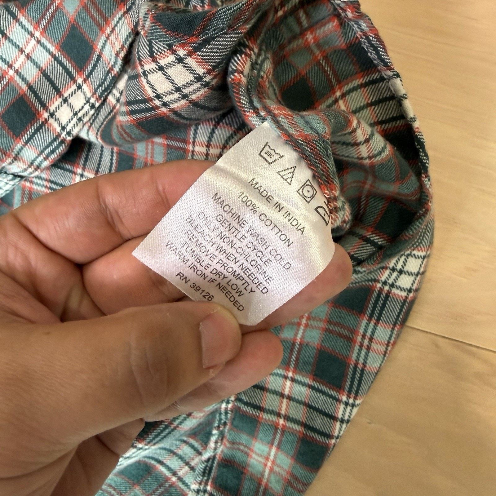 Filson Filson Scout Shirt 2XL Green Multicolor Cotton Flannel Size US XXL / EU 58 / 5 - 7 Thumbnail