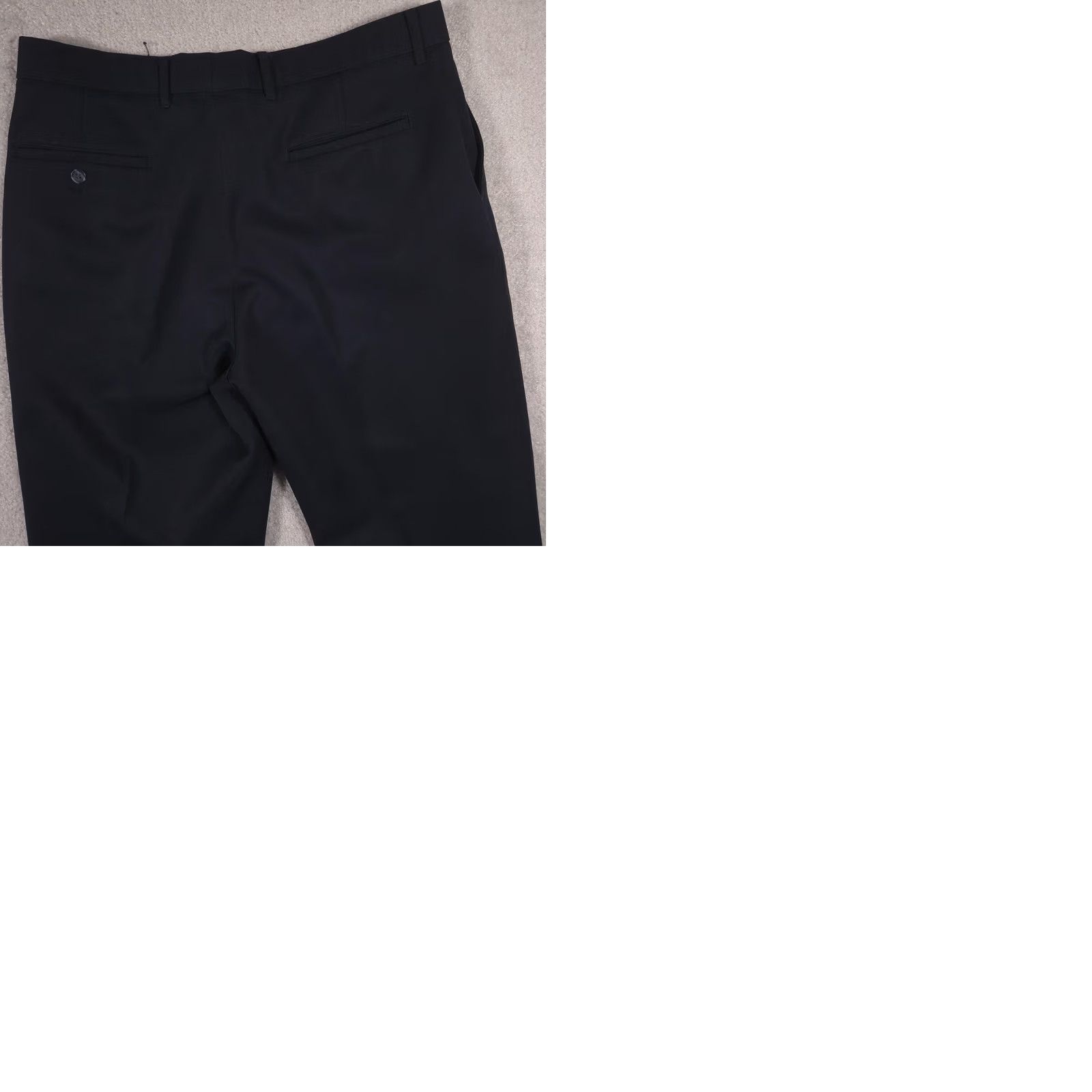 Vintage VINTAGE Levi Strauss Action Slacks Pants Mens 36x30 Navy Blue Dress Polyester Pants Mens Blue 90s Workwear Filtration Size US 36 / EU 52 - 9 Thumbnail