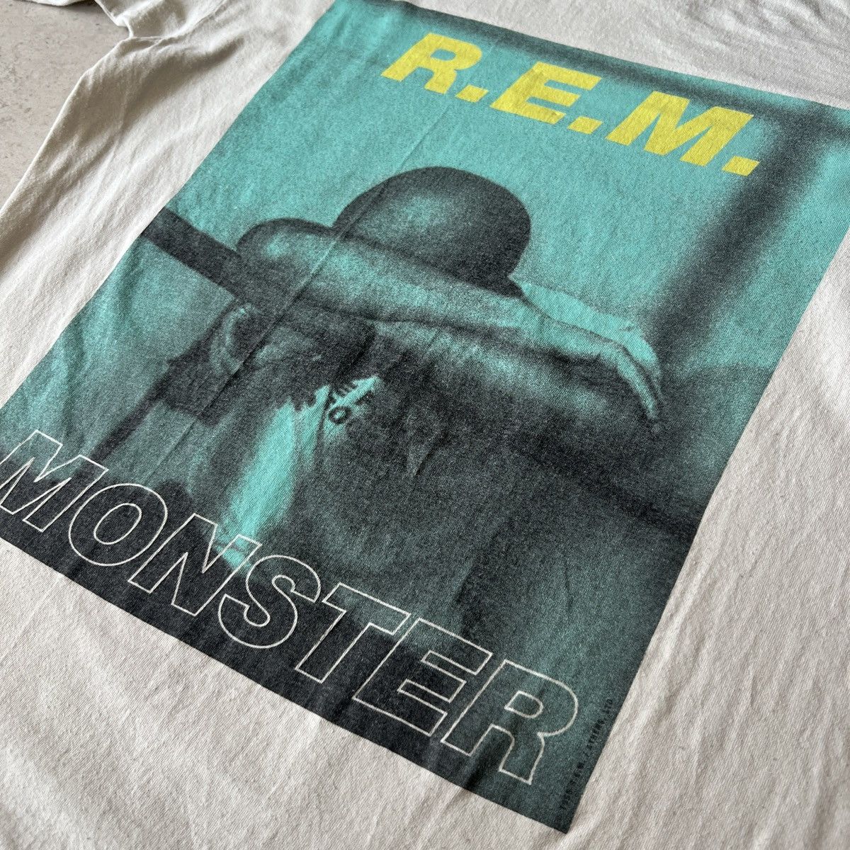 Other Vintage 90s R.E.M. Monster Tour T Shirt Size US XL / EU 56 / 4 - 3 Thumbnail