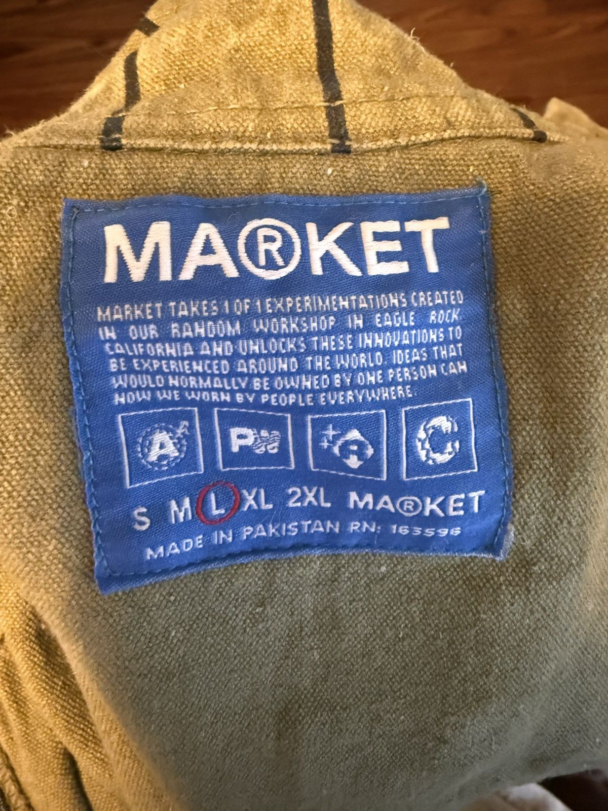 Market Market Button/Zip up Size US L / EU 52-54 / 3 - 4 Thumbnail