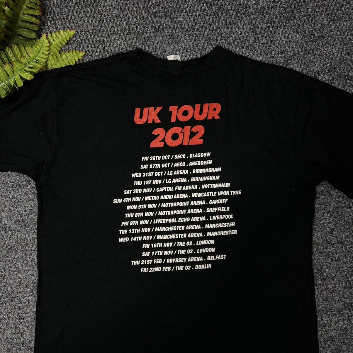 Band Tees × Gildan × Vintage The Killers UK Tour 2012 Vintage T-shirt Size US L / EU 52-54 / 3 - 4 Thumbnail