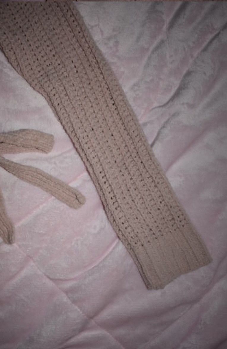Other Candies Pink Chunky Bow Fall Sweater Winter Cute Small Size S / US 4 / IT 40 - 4 Thumbnail