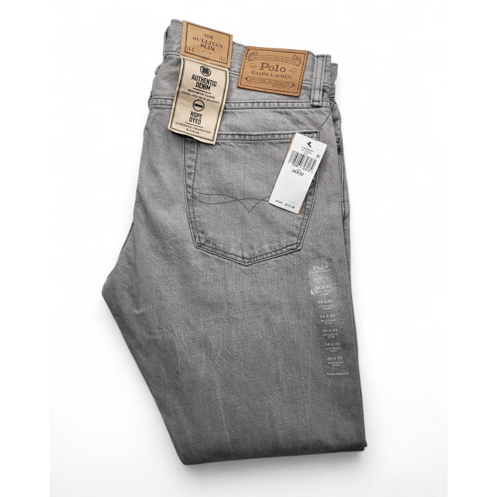 Polo Ralph Lauren NWT Polo Ralph Lauren Brennan Repaired Sullivan Slim Jeans Size US 34 / EU 50 - 2 Thumbnail