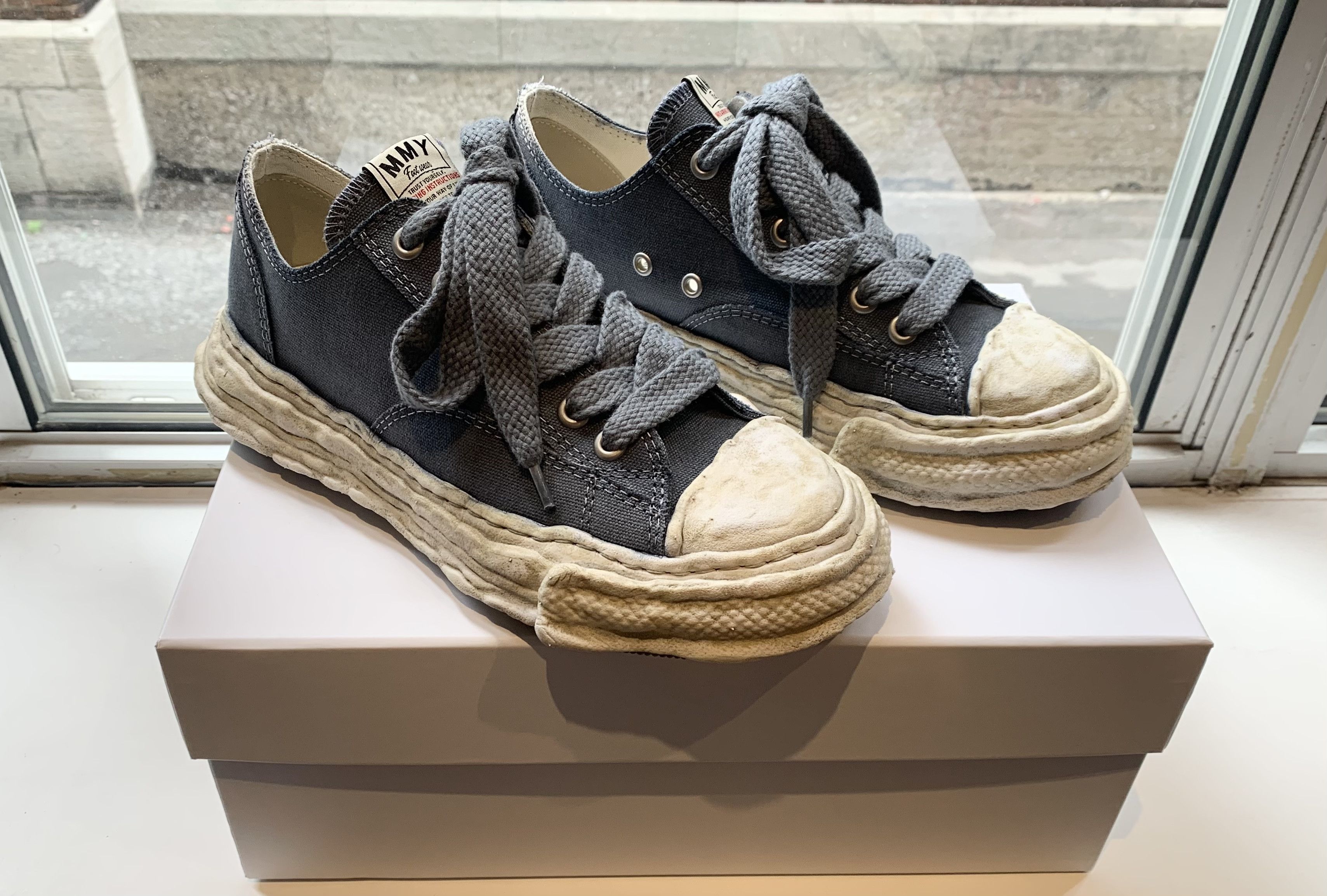 Maison MIHARA YASUHIRO Peterson 23 OG - A12FW706 Size US 7 / EU 40 - 1 Thumbnail