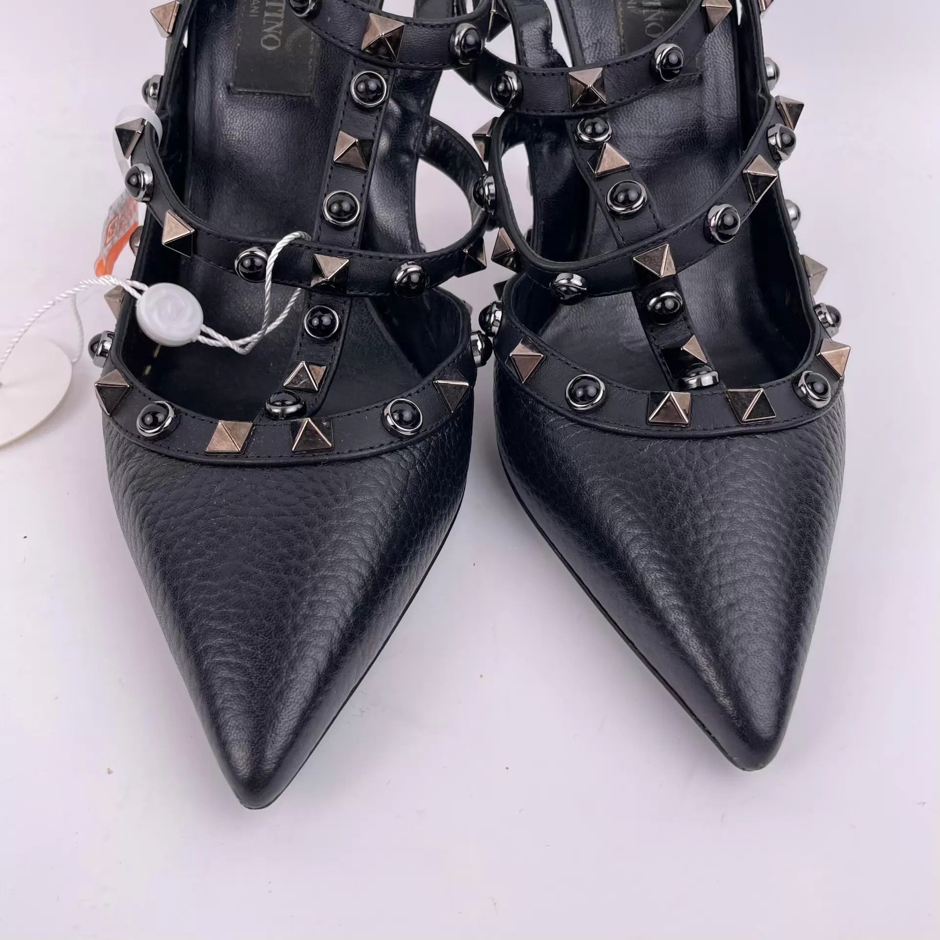 Valentino Valentino Women's Black High Heels 36 Size US 5.5 / IT 35.5 - 3 Thumbnail