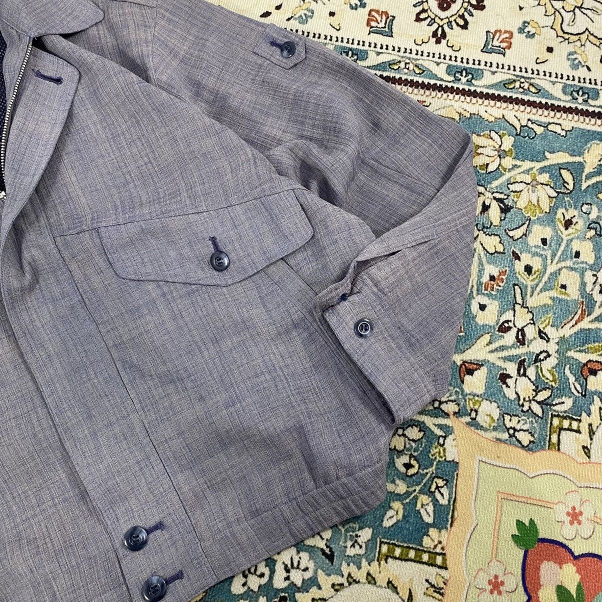 Gianni Valentino × Vintage Gianni Valentino Italy Flight Casual Jacket Size US M / EU 48-50 / 2 - 7 Thumbnail