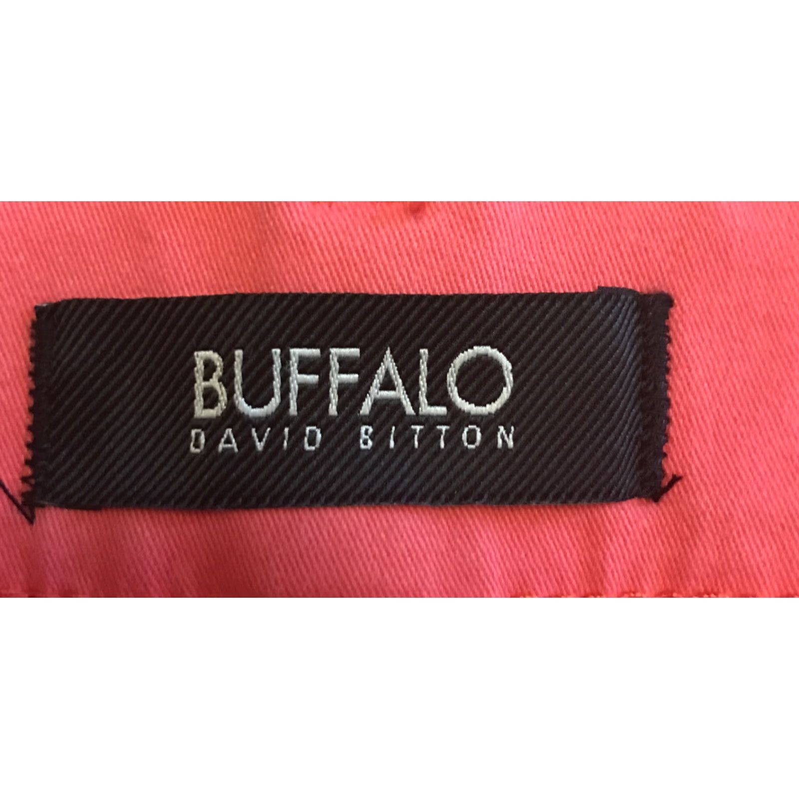 Buffalo David Bitton Buffalo by David Bitton Jeans Skinny Women 32 Regular Pink Coral Cayenne Stretch Comfort Size 24" / US 00 / IT 34 - 5 Thumbnail