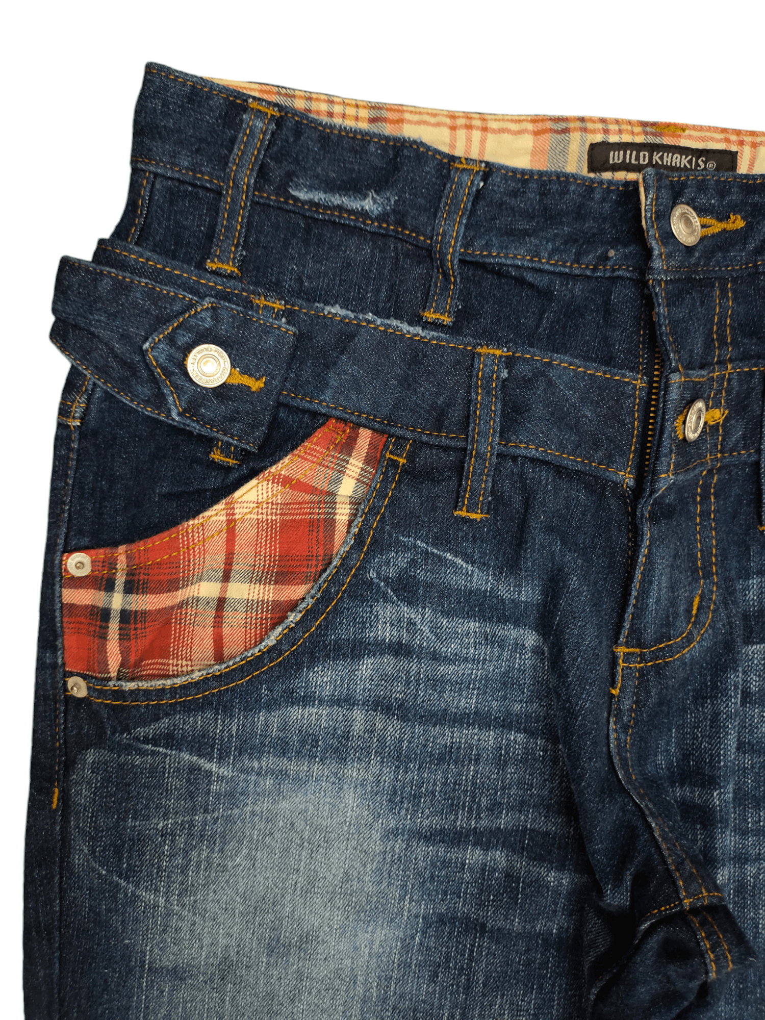 Engineered Garments Wild Khakis Zipper Double Waist Jeans Ppfm Undercover Style Size US 32 / EU 48 - 4 Thumbnail