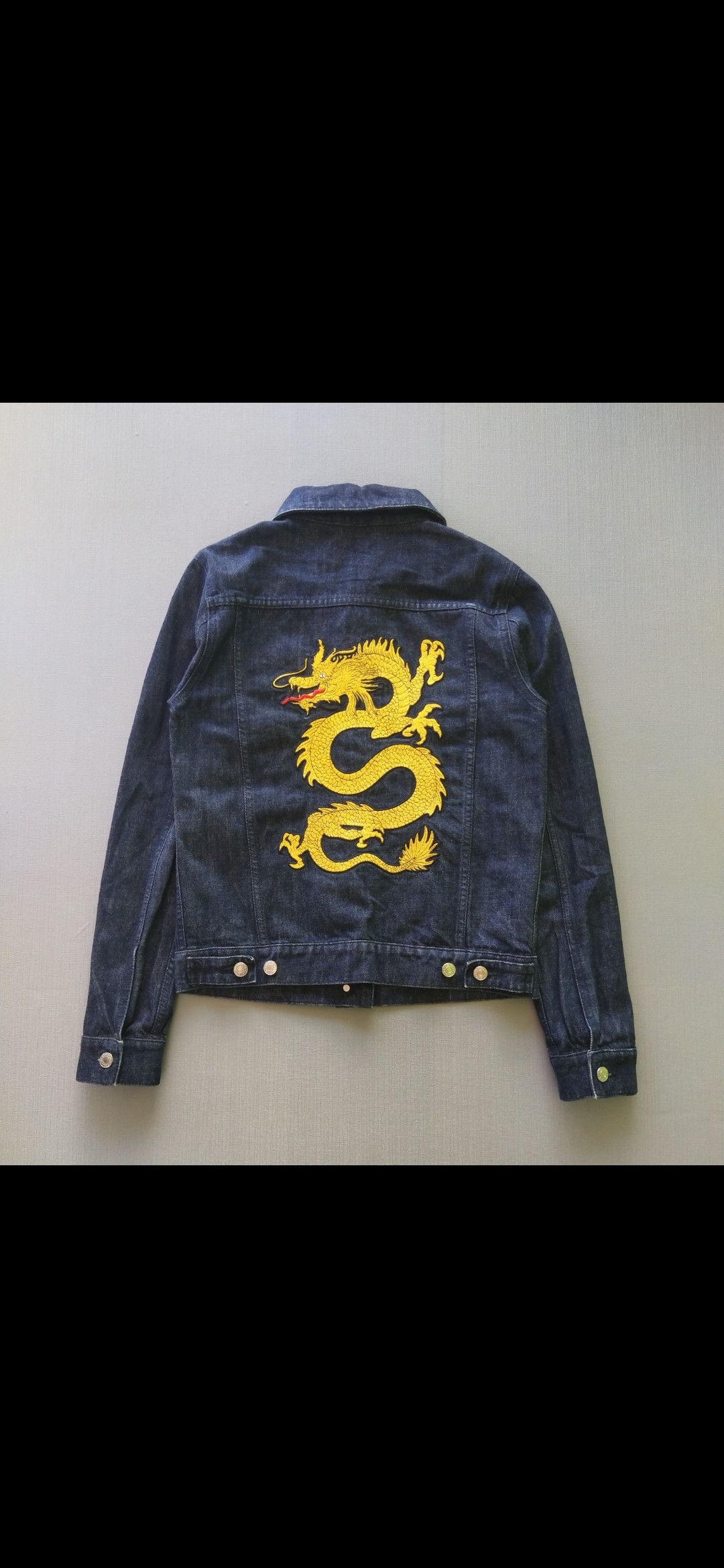 Kenzo KENZO - DENIM DRAGON EMBROID LOGO Size XS / US 0-2 / IT 36-38 - 1 Thumbnail