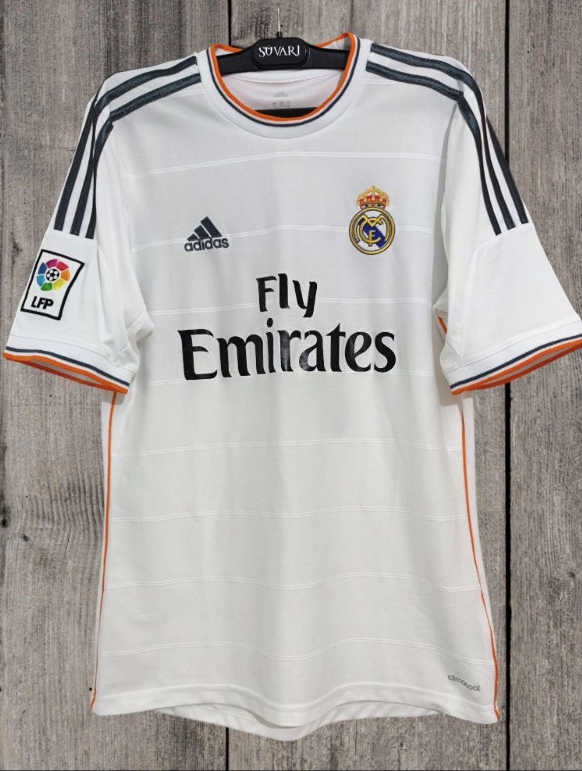 Adidas Adidas Real Madrid 2013-14 Home Jersey "La Décima" Season Size US M / EU 48-50 / 2 - 1 Thumbnail
