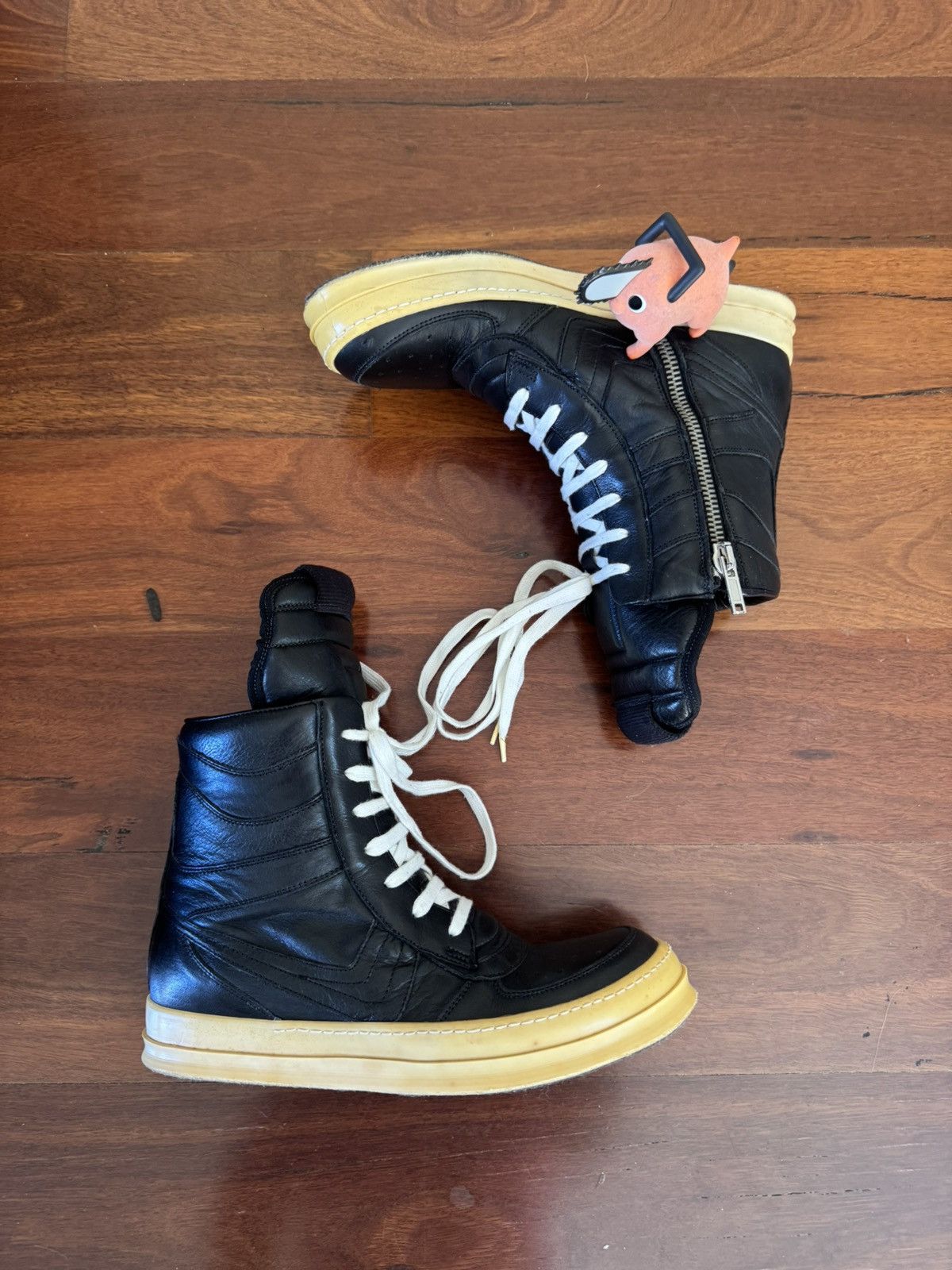 Rick Owens Rick Owens Leather Dunks Size US 10 / EU 43 - 2 Thumbnail