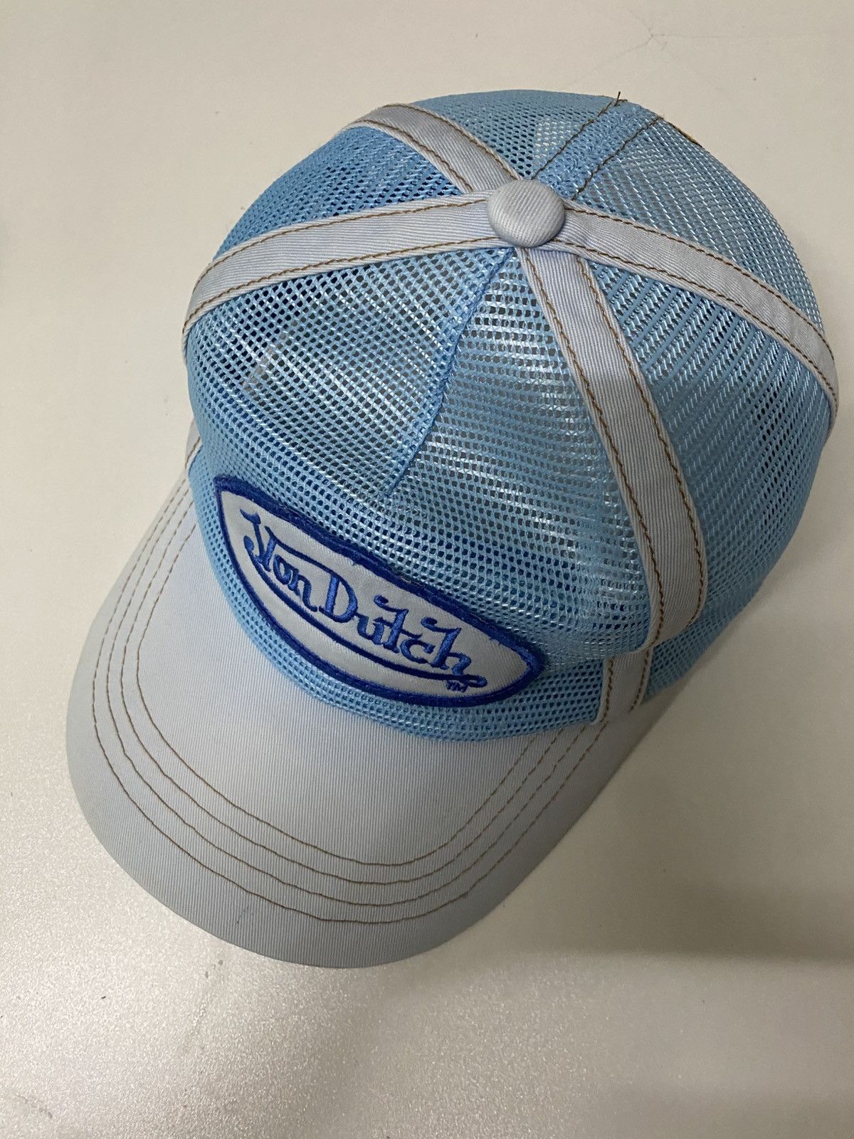 Vintage × Von Dutch VTG Von Dutch Trucker Fully Mesh Hat Size ONE SIZE - 5 Thumbnail
