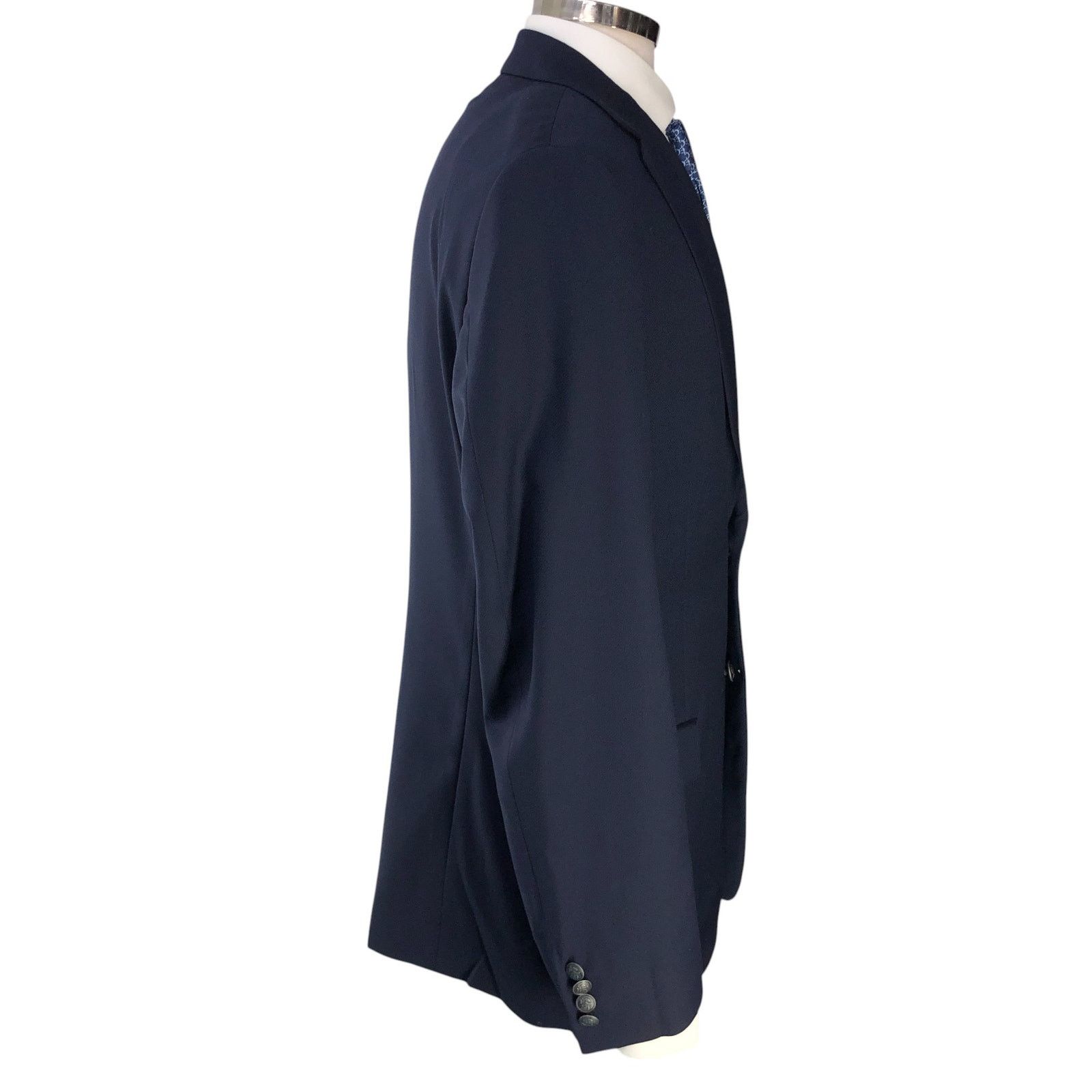 Hart Schaffner Marx Hart Schaffner Marx HSM Size 42L Blazer Navy Metal Buttons Size 42L - 11 Thumbnail