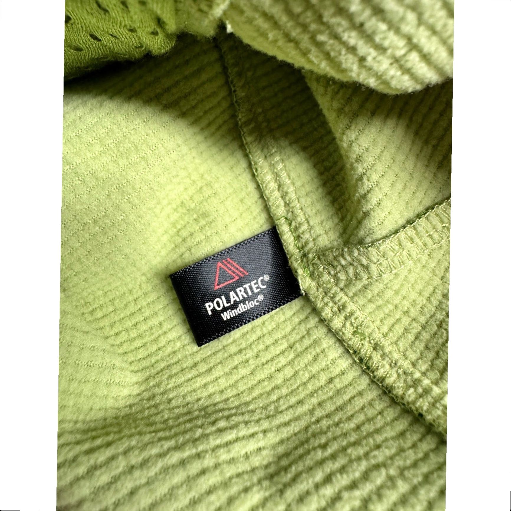 Patagonia Patagonia Adze Jacket Womens Large Green Soft Shell Polartec Windbloc Jacket Womens Large Green Windbloc 1990s Concert/Workwear Inspired Size S / US 4 / IT 40 - 8 Thumbnail