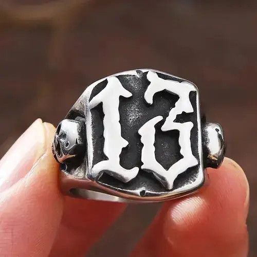 Ring Of Fire Lucky Number 13 Ring ( size 7-13) Size ONE SIZE - 1 Thumbnail