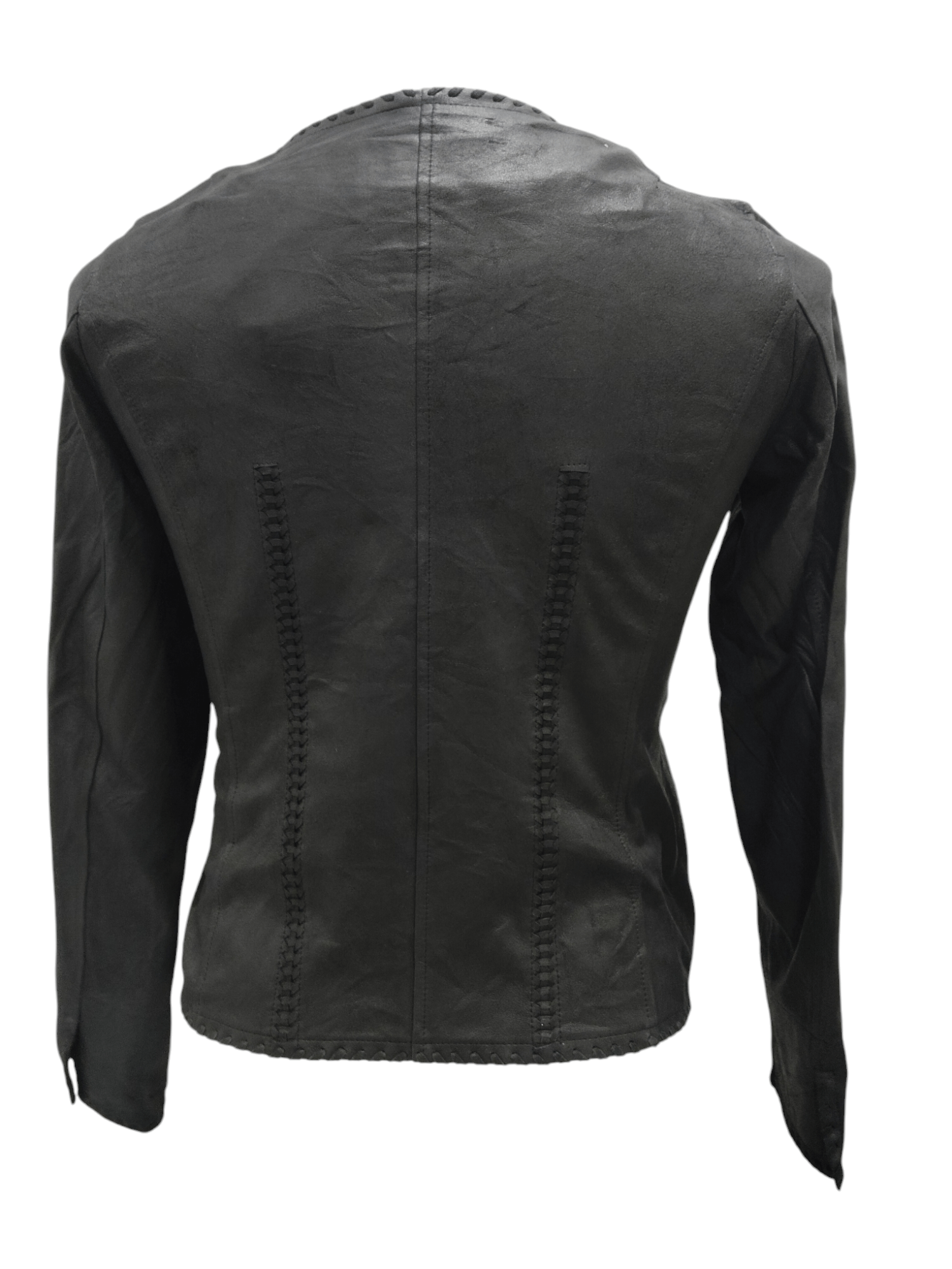 Balmain Rare! Balmain Leather Jackets Nice Design! Size S / US 4 / IT 40 - 3 Thumbnail