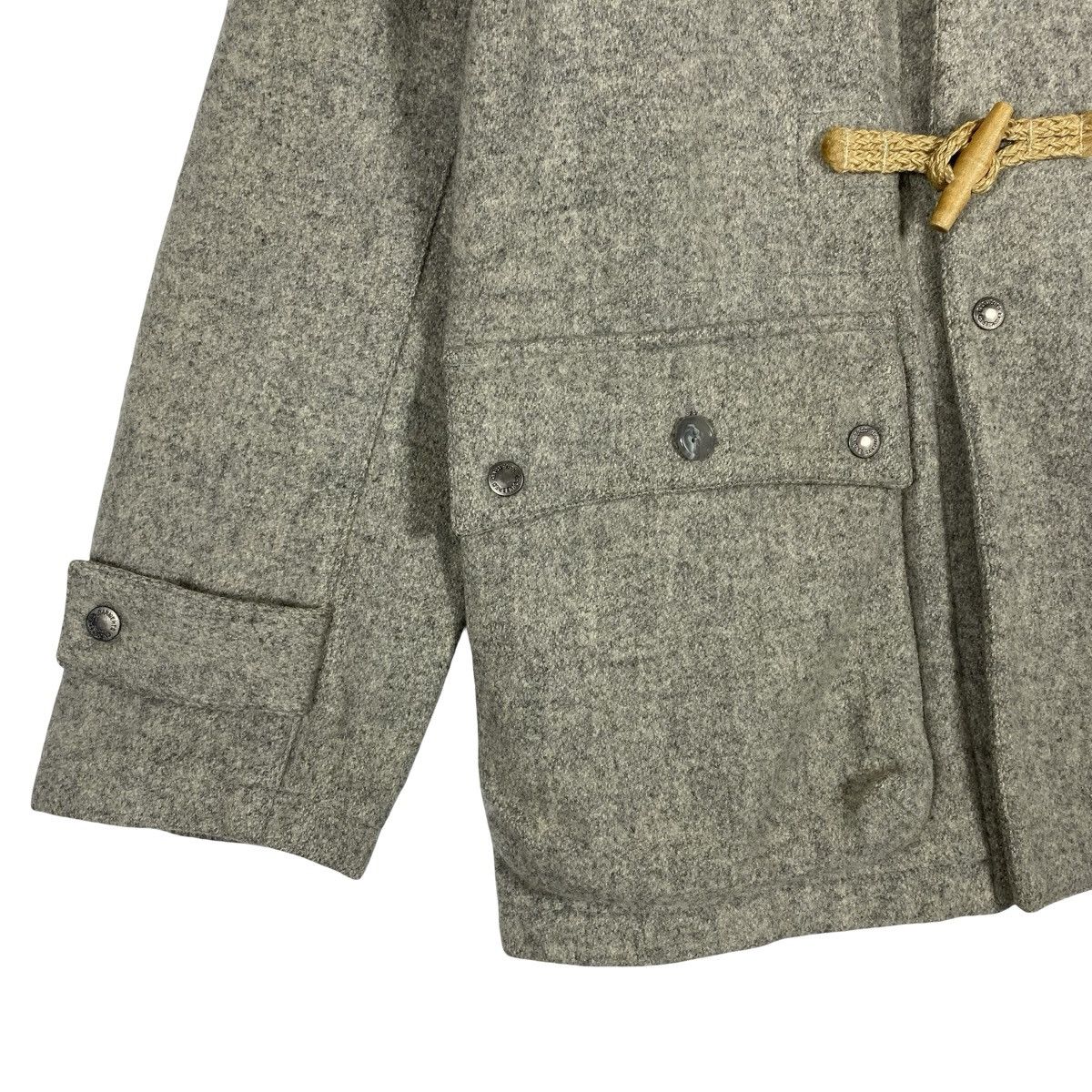Engineered Garments Vintage Engineered Garments Wool Duffle Coat Grey Melange Size US M / EU 48-50 / 2 - 4 Thumbnail