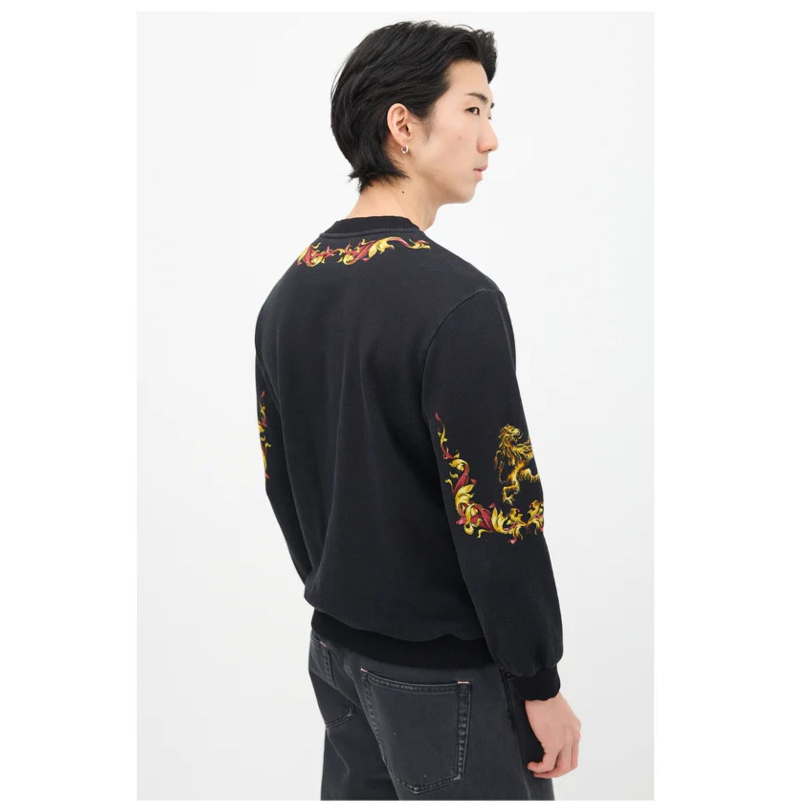 Dolce & Gabbana DOLCE & GABBANA Heraldic Print Sweatshirt Size IT 46/ Small Size US S / EU 44-46 / 1 - 3 Thumbnail