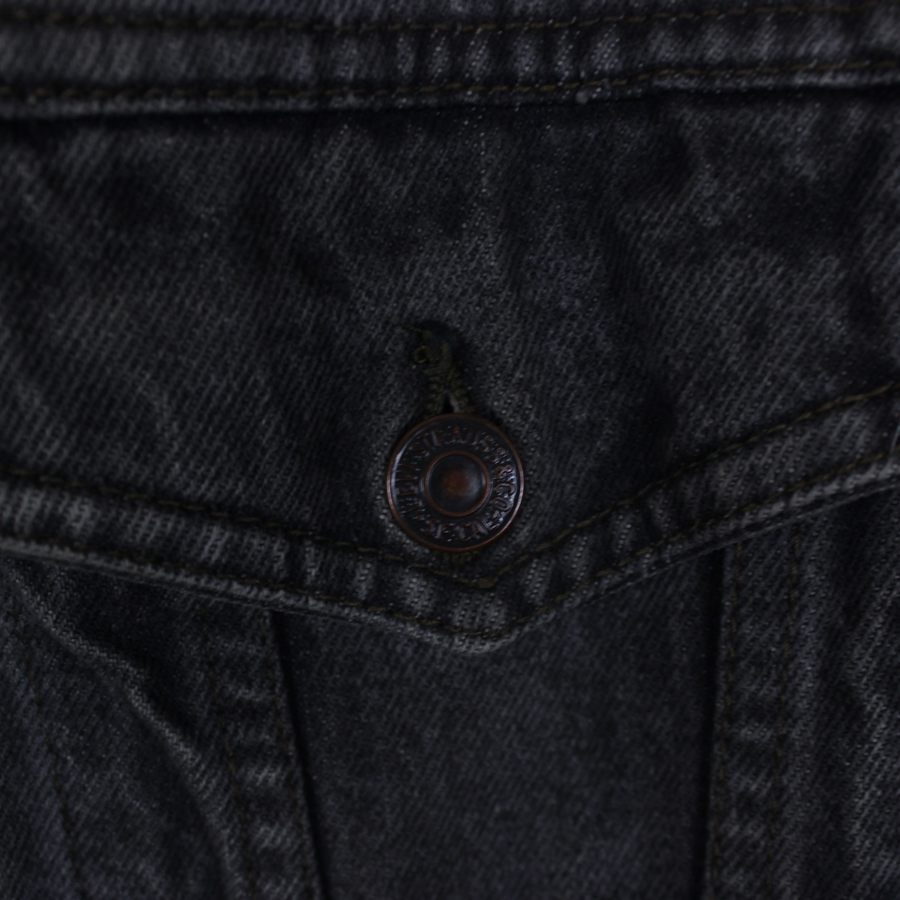 Levi's Levis jacket denim heavy vintage Gray S Size US S / EU 44-46 / 1 - 5 Thumbnail