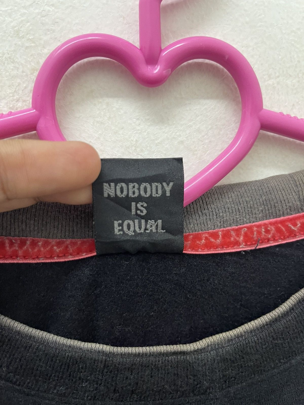 Japanese Brand Rare Vintage KISSMARK Nobody Is Equal Sexy Girl Size US M / EU 48-50 / 2 - 6 Thumbnail