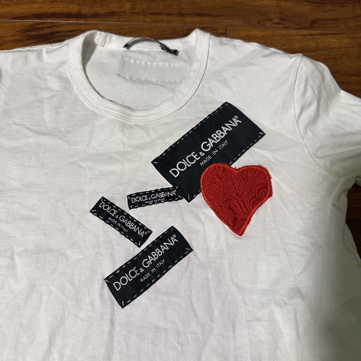 Dolce & Gabbana Dolce & Gabbana Patch T Shirt Size M / US 6-8 / IT 42-44 - 4 Thumbnail