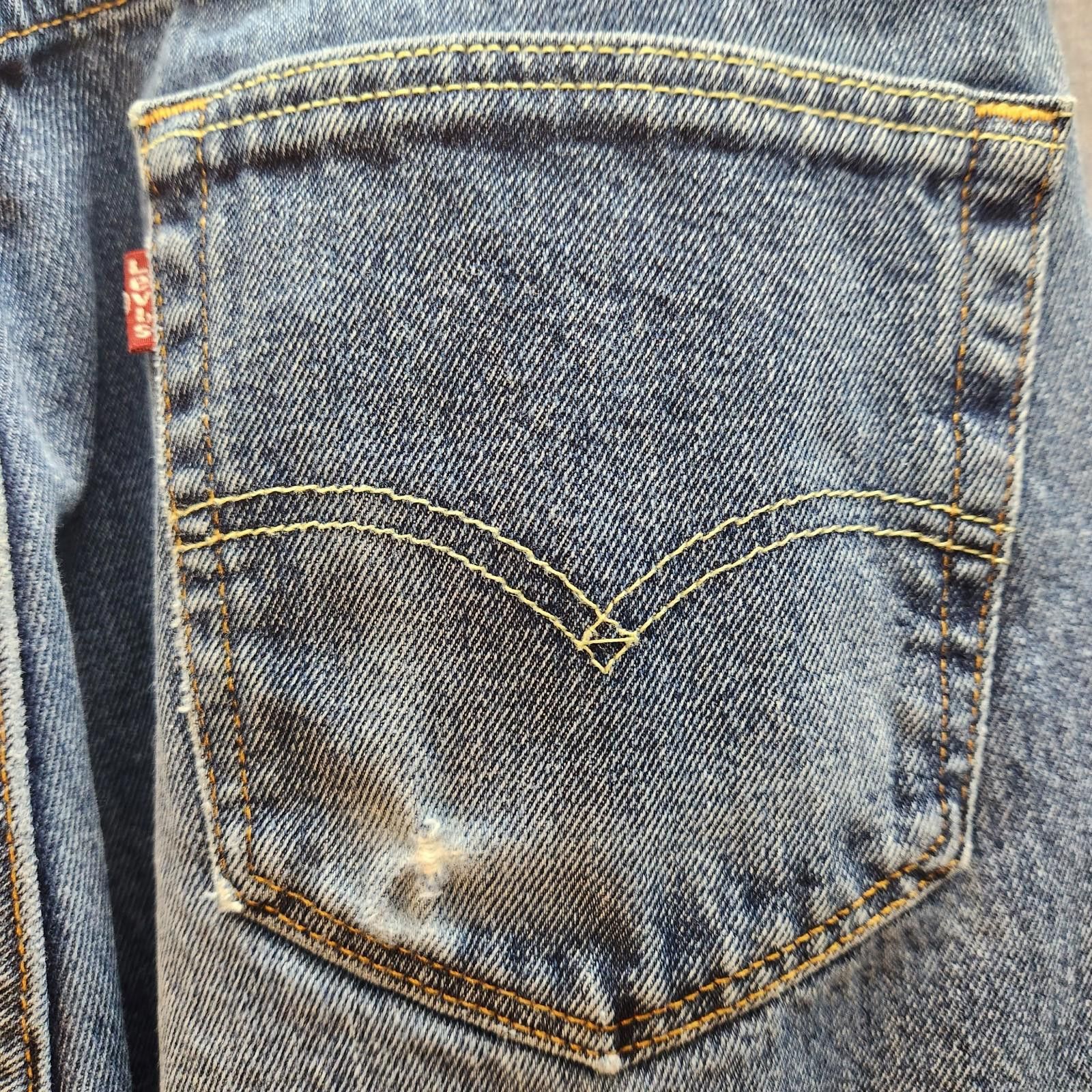 Levi's Levis 505 Jeans Medium Wash 34x30 Size US 34 / EU 50 - 8 Thumbnail