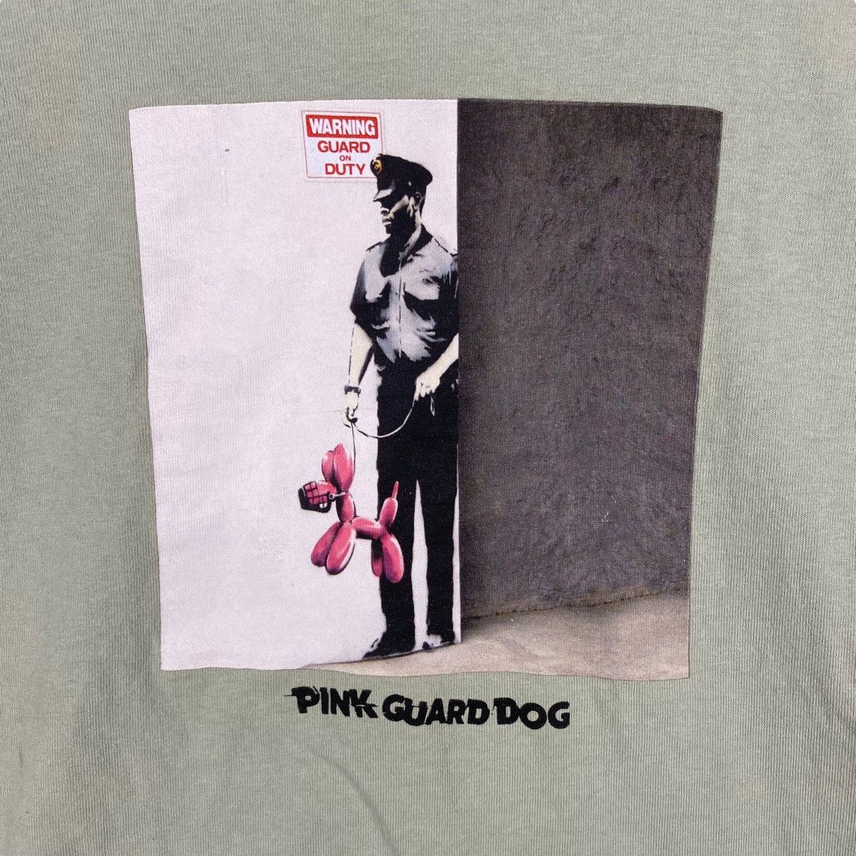Other Modern Art BRANDALISED Pink Guard Dog Graphic Long Sleeve Size US M / EU 48-50 / 2 - 2 Thumbnail