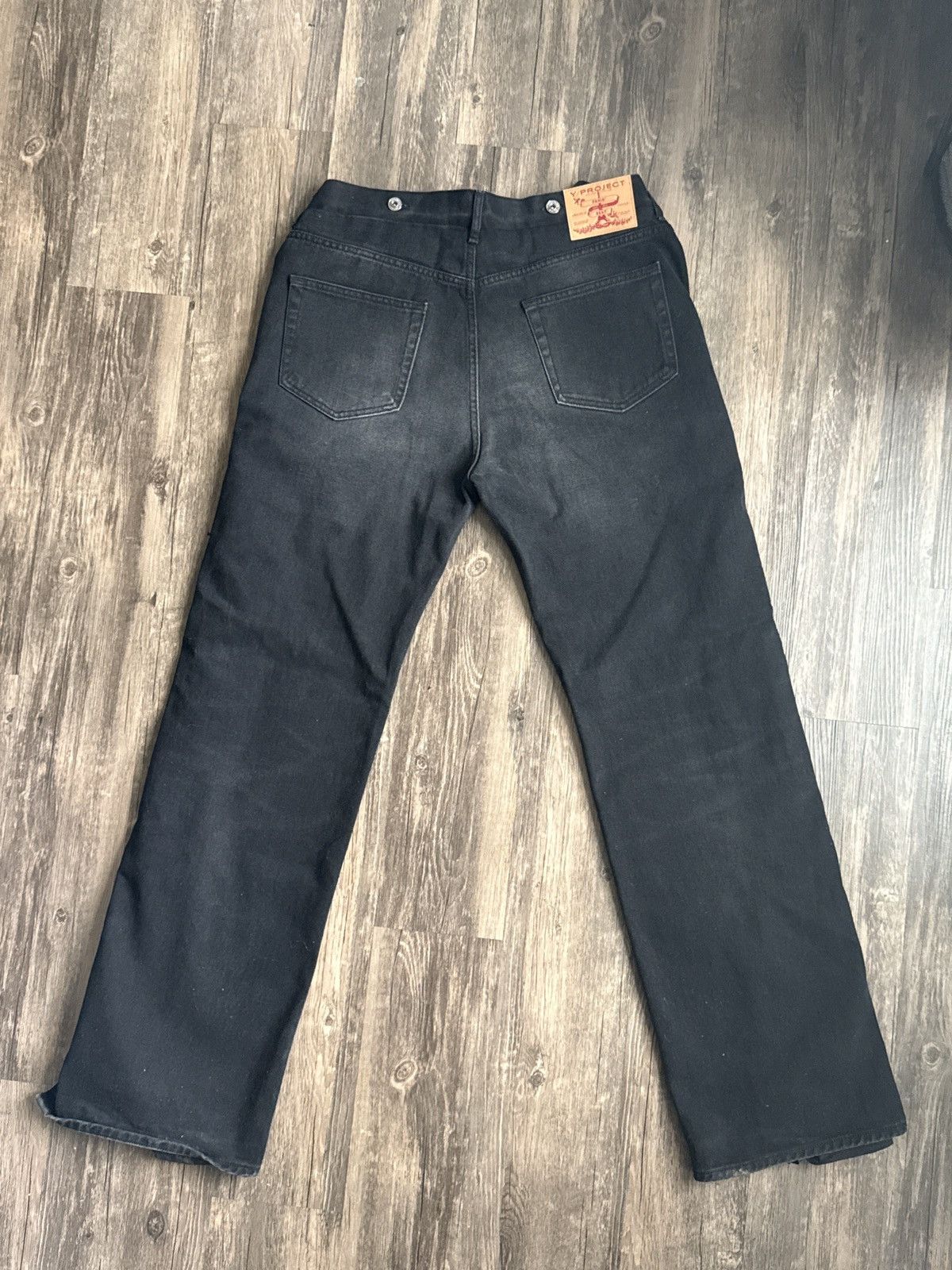 Y/Project Y/Project Collapsed Waist Denim Size US 30 / EU 46 - 2 Thumbnail