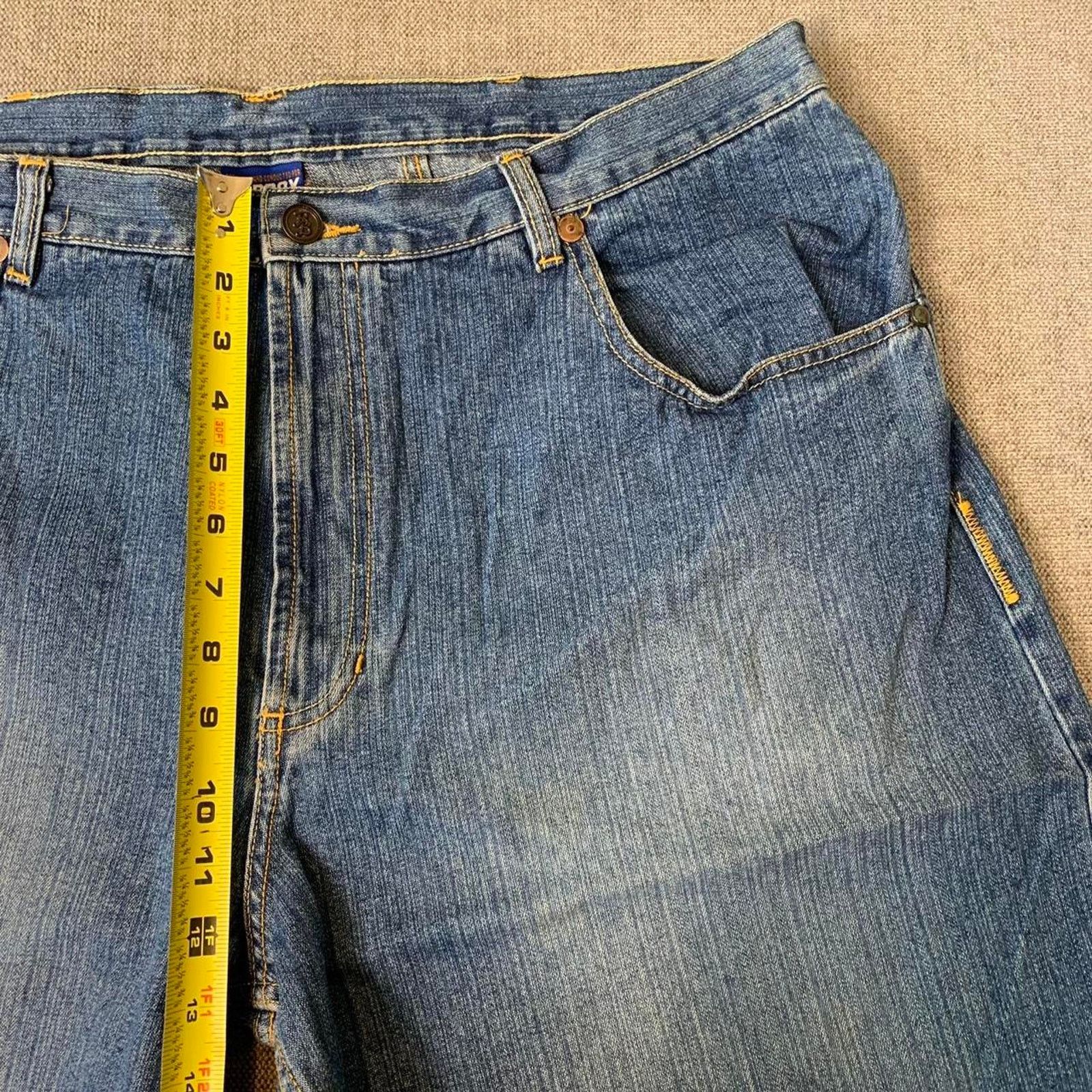 Vintage Y2K 90s Badboy Flame Baggy Jorts Size US 38 / EU 54 - 6 Thumbnail